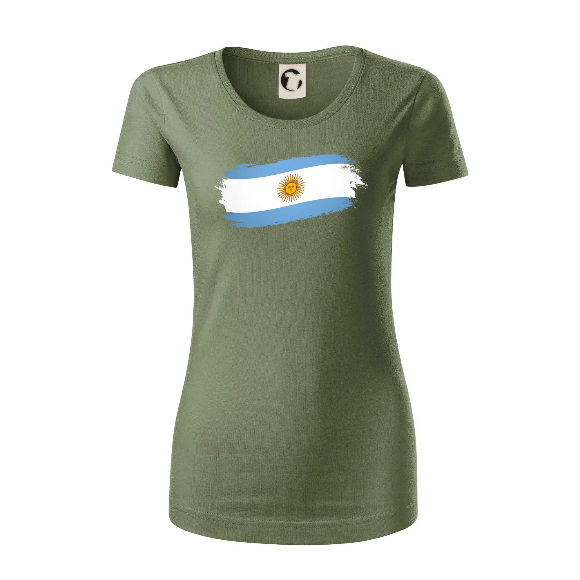 Argentina vlajka okousaná