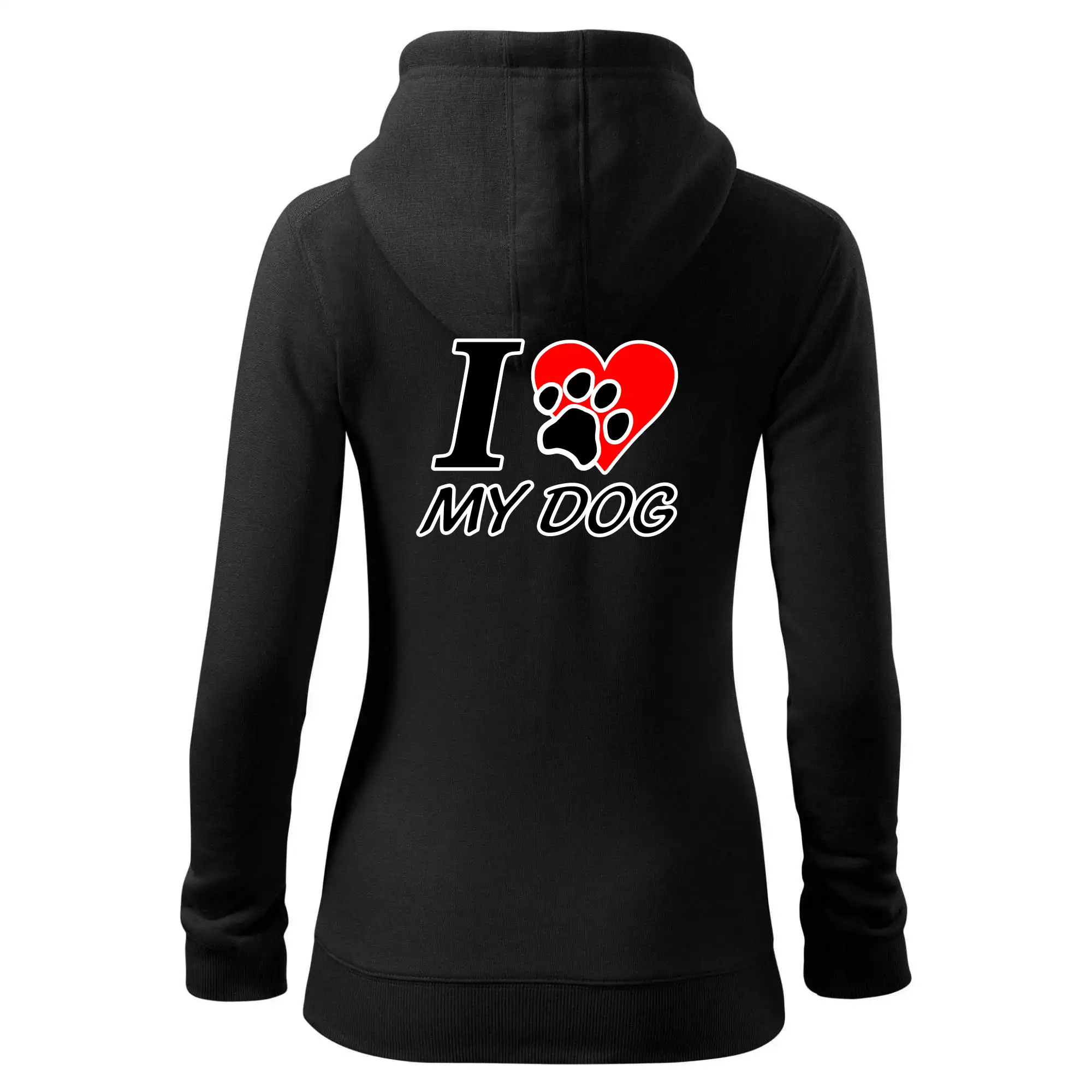 I love my dog - nápis