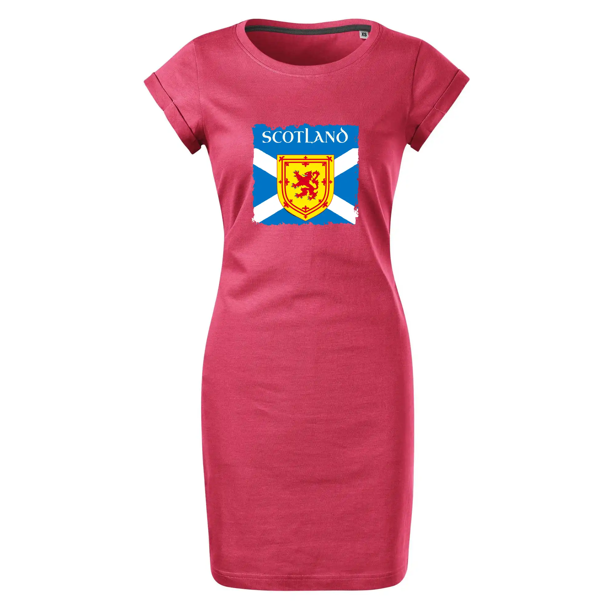 Skotská vlajka s erbem lva