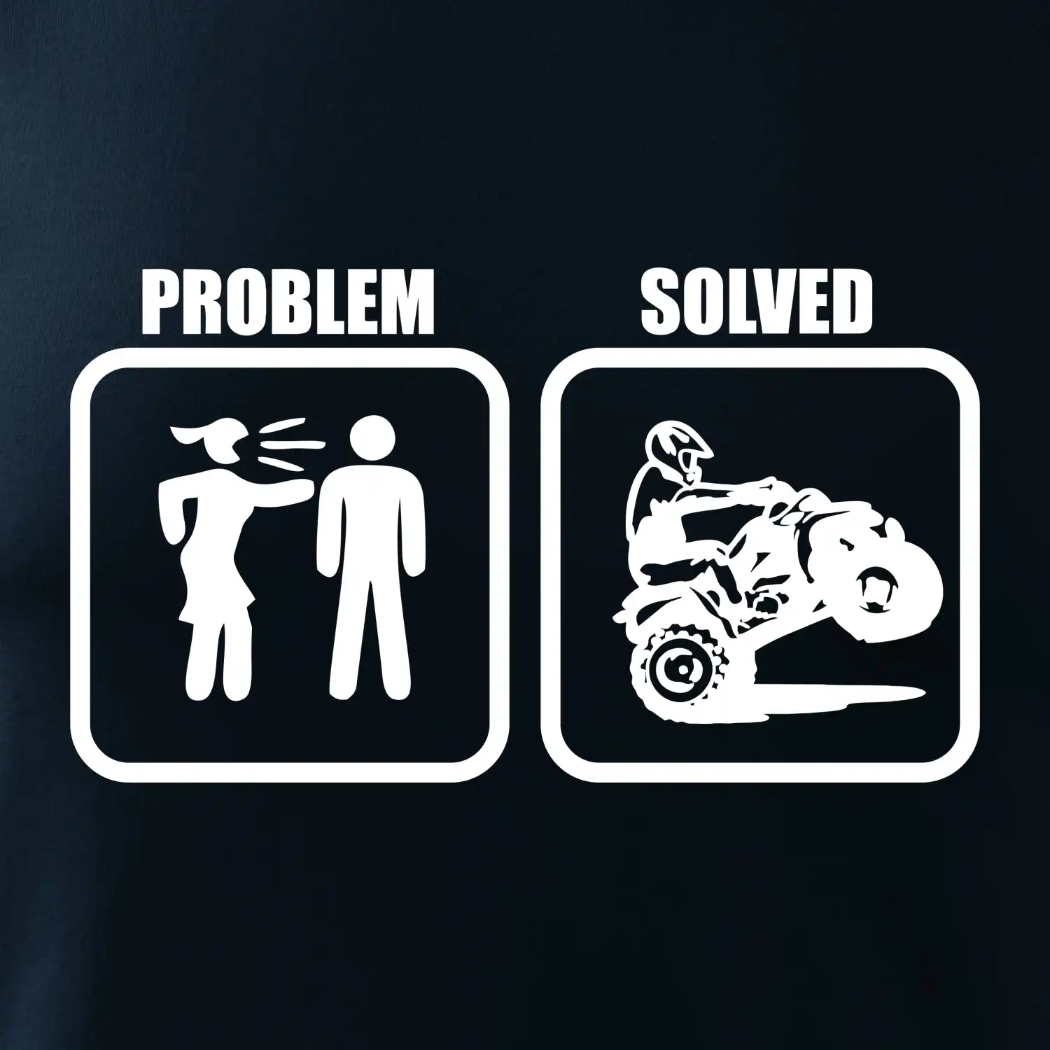 Problem quad / čtyřkolka