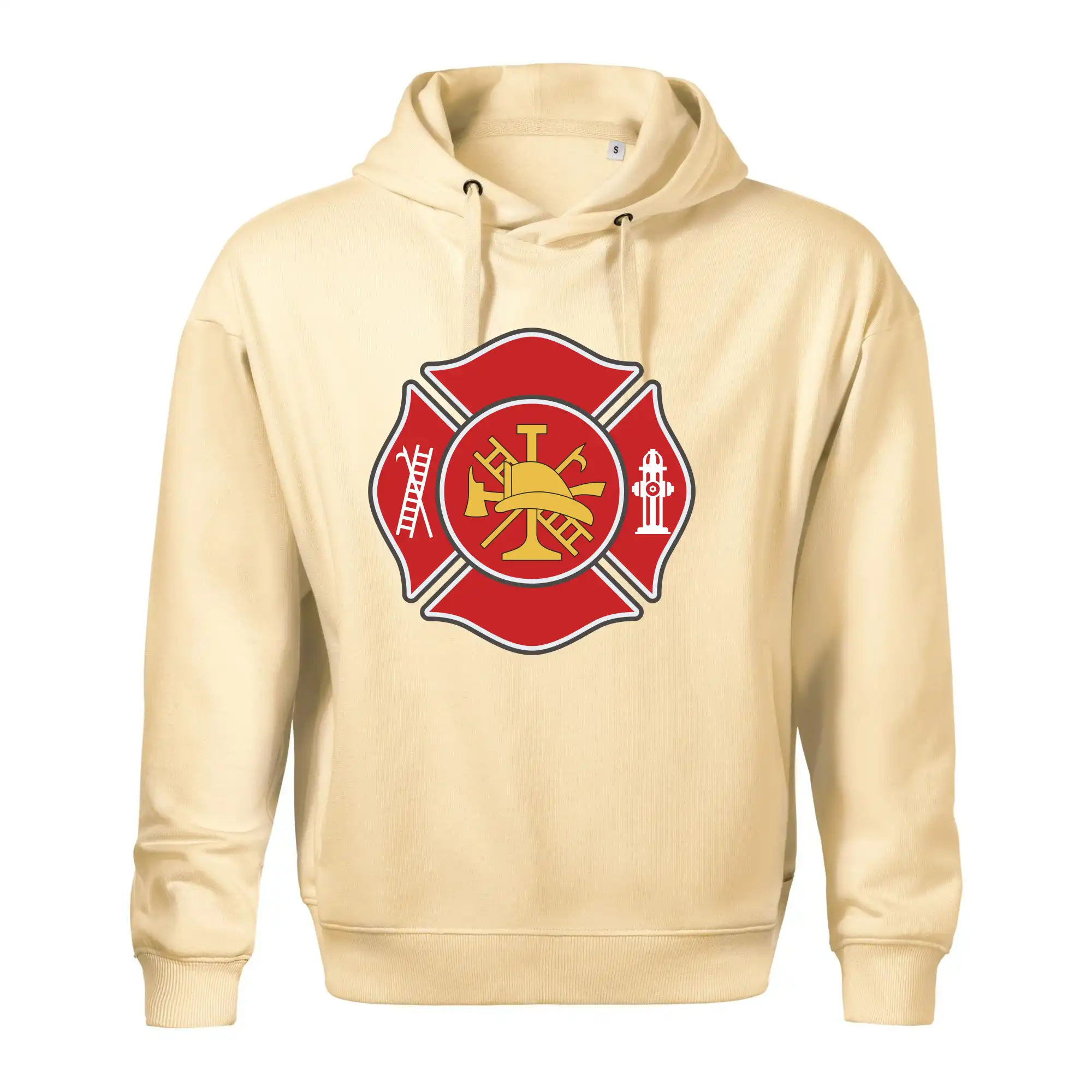 Fire department logo červené