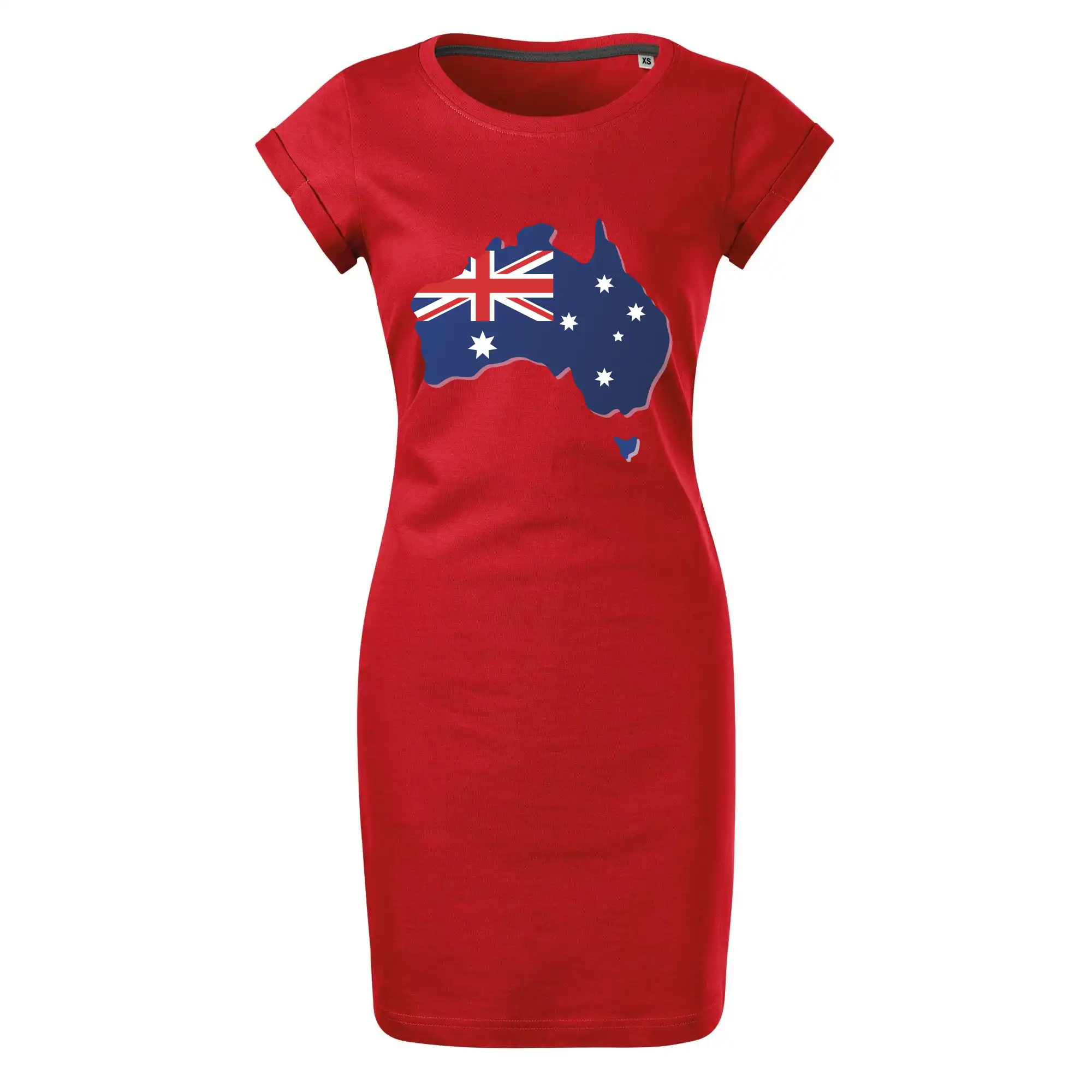 Austrálie - vlajka mapa