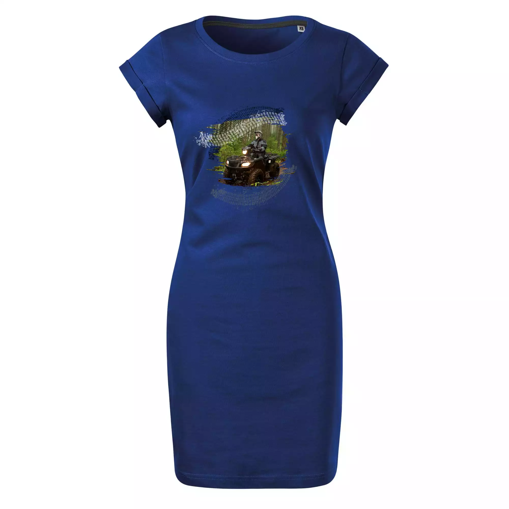 ATV čtyřkolka v lese