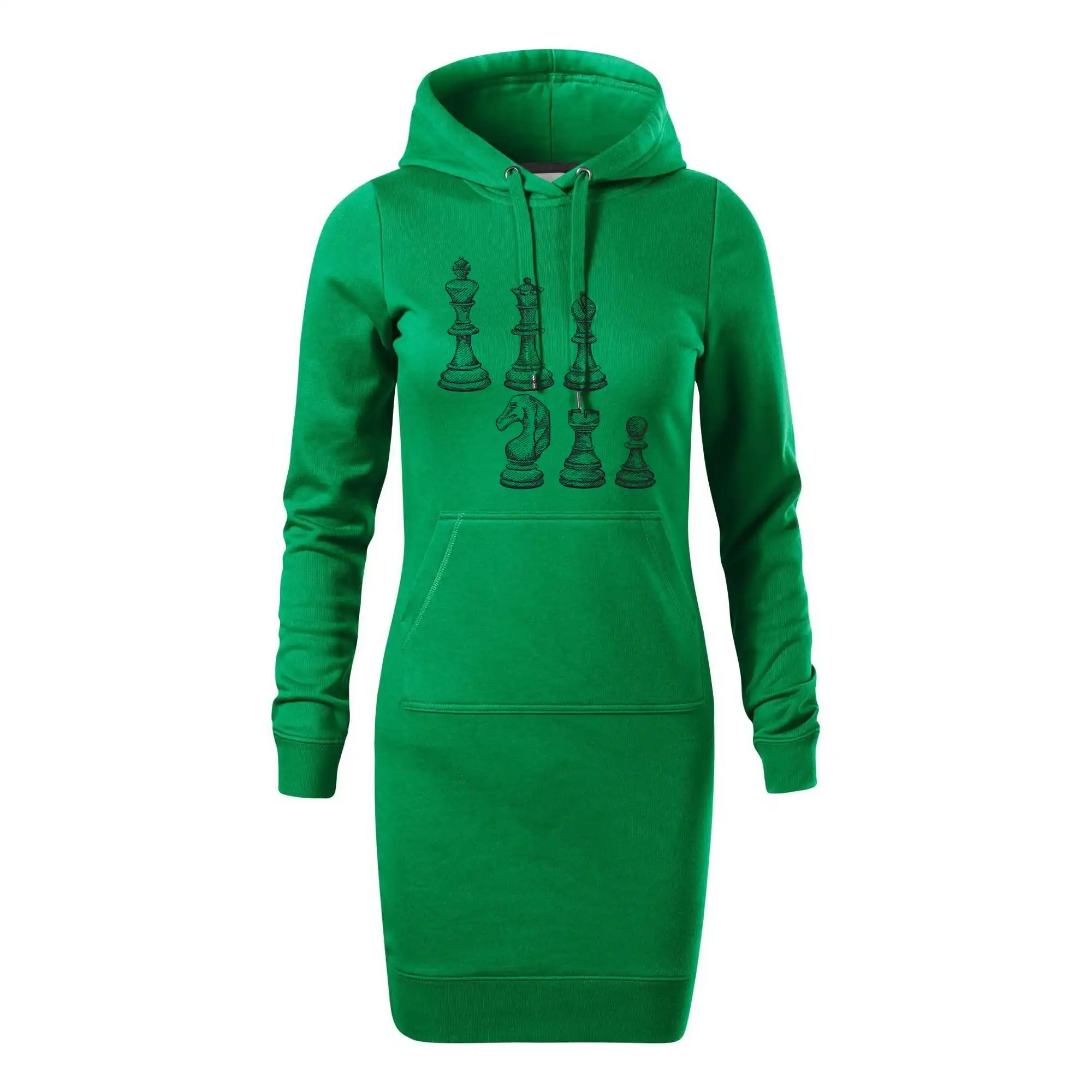 Šachové figurky kreslené