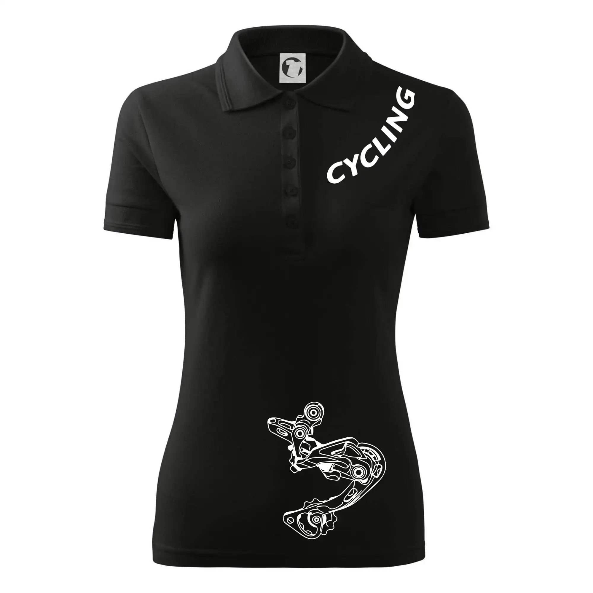 Cycling nápis šikmo