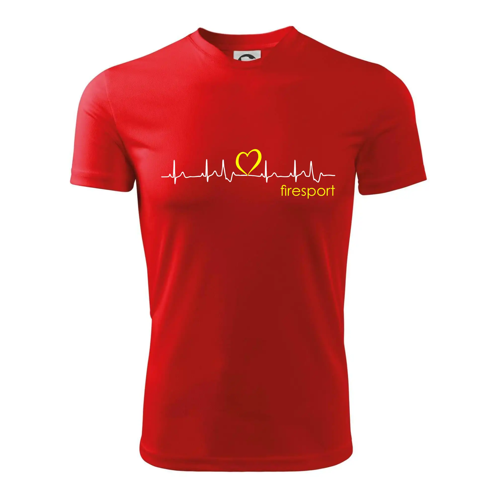Originálne tričká pre hasičov - Moje srdce bije pre firesport - Detské tričko športové