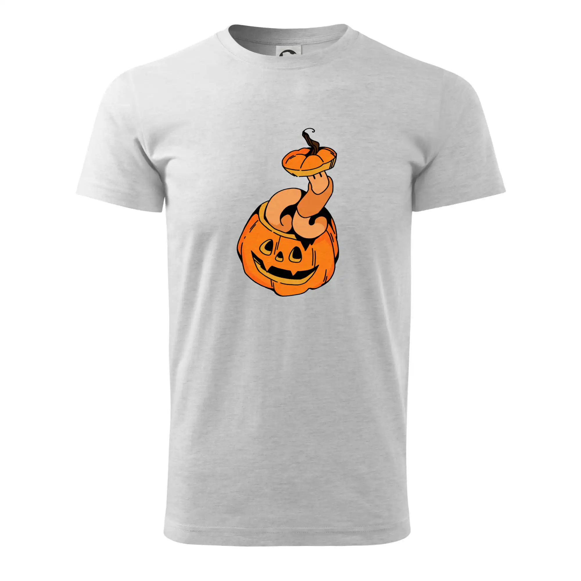 Grafické tričká - Dážďovka v tekvici (Alexis Citrine) - Tričko extra veľké  (5-8XL)