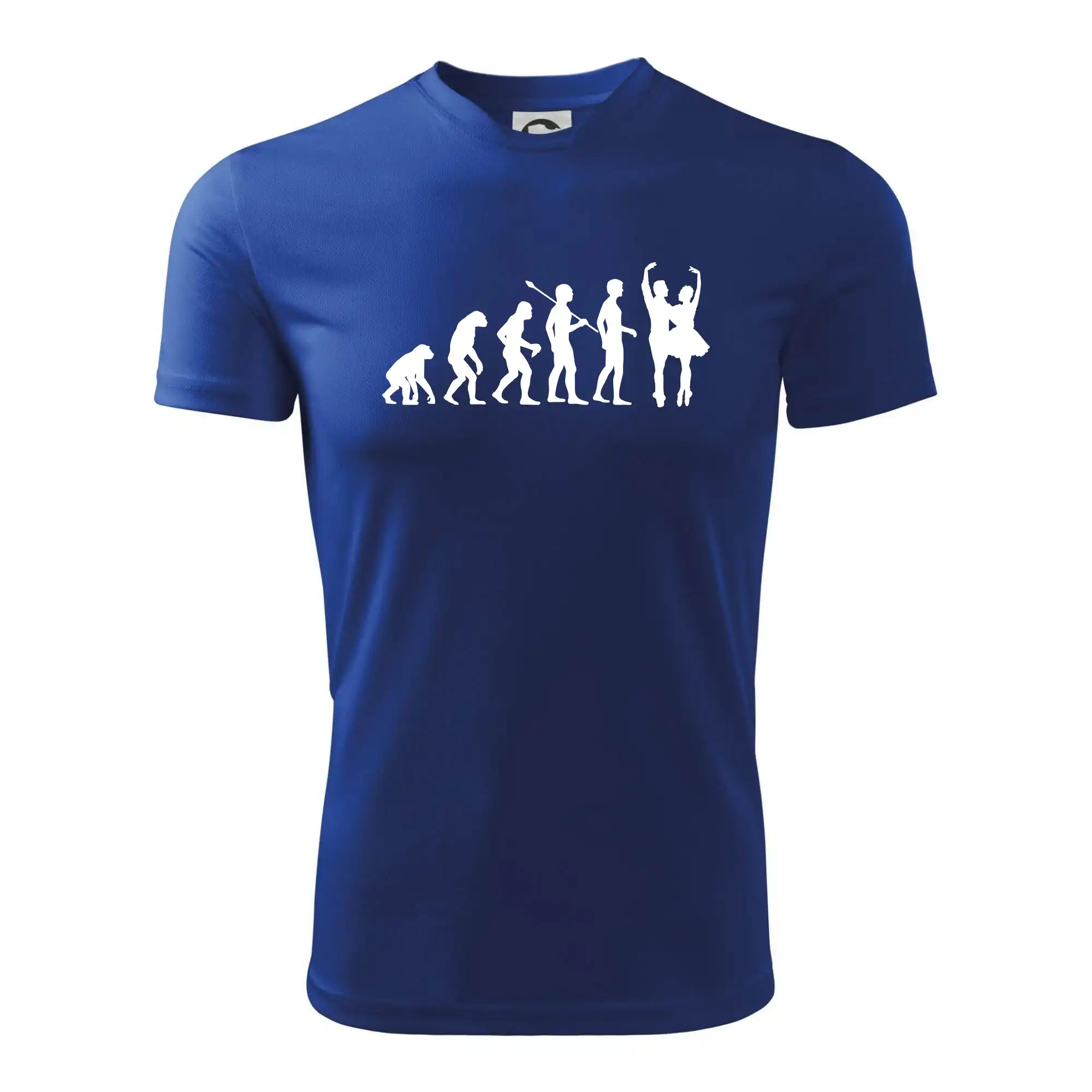 Evolúcia tanec - pár - Detské tričko športové