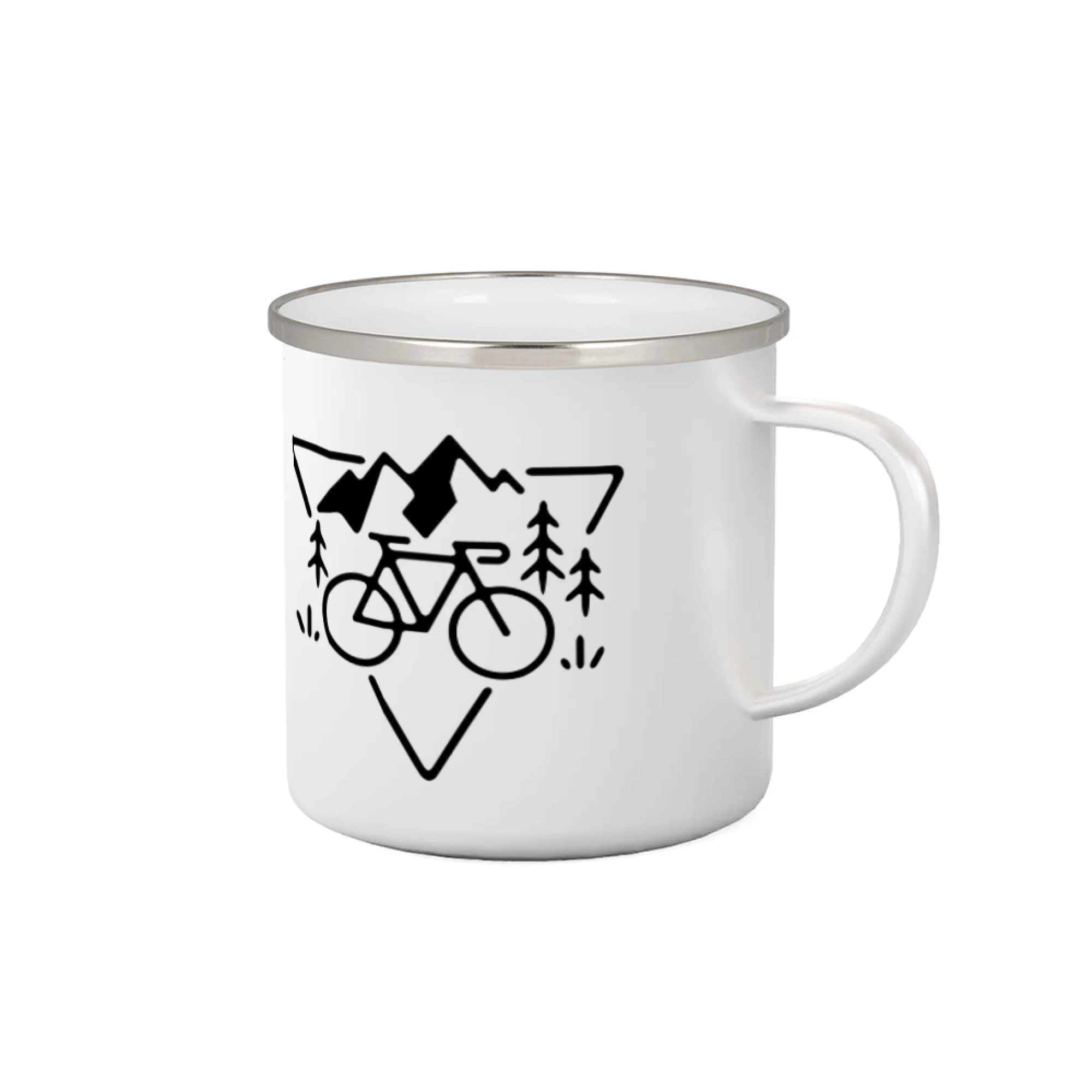Tričko ako darček pre cyklistu - Cyklo trojuholník - Plecháčik