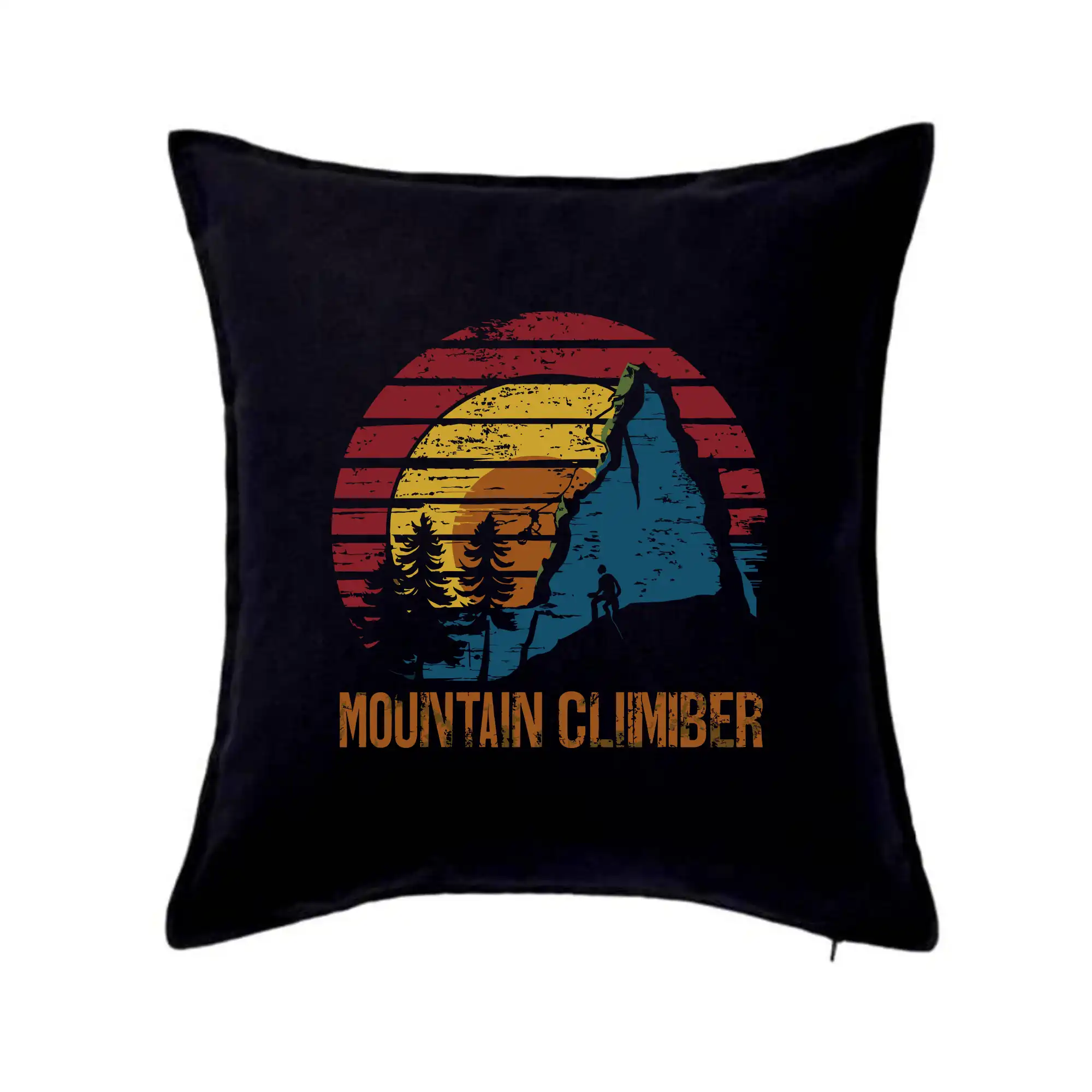 Trička pro horolezcov - Mountain climber - farebný kruh - Vankúš 50x50