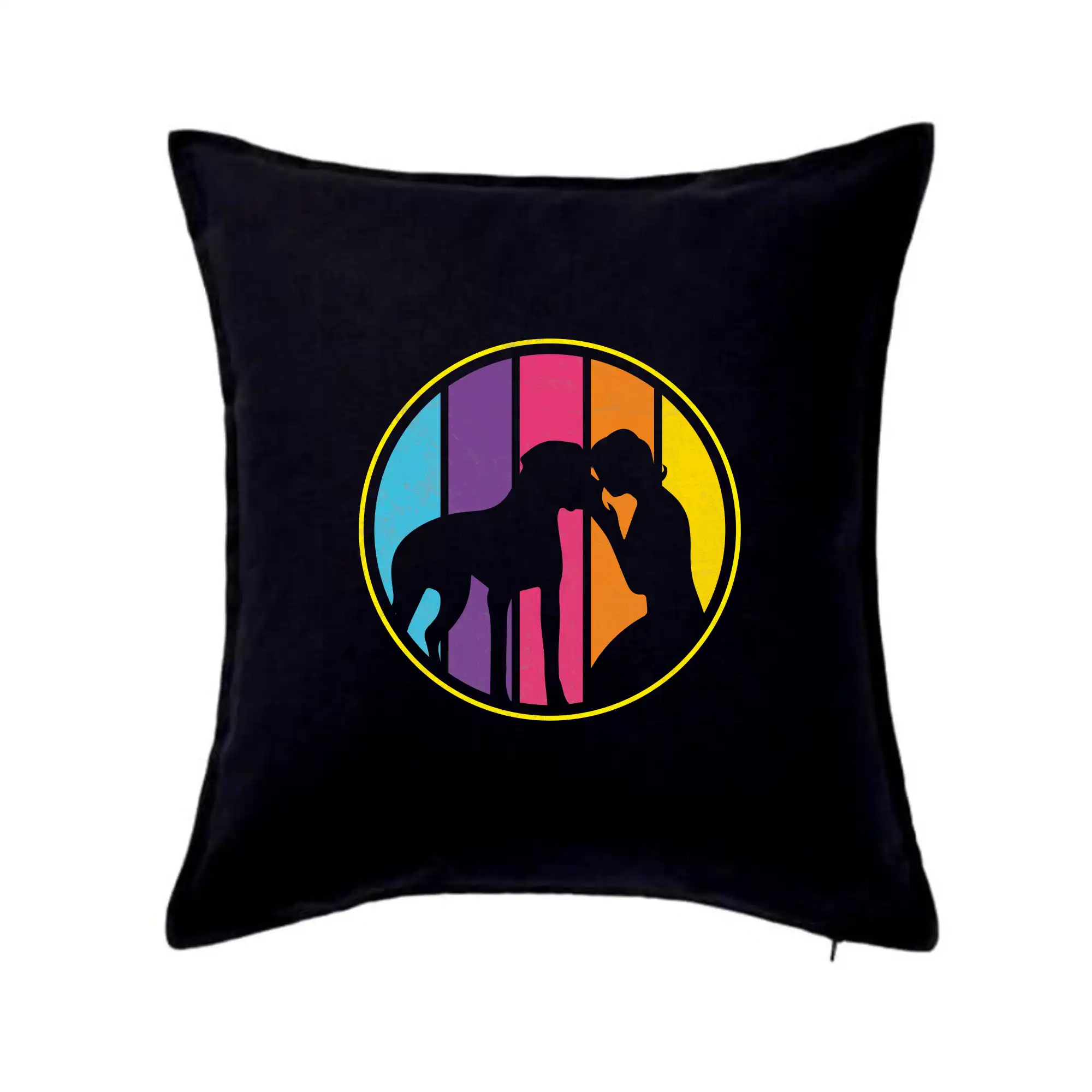 Retro kruh - polibek psa