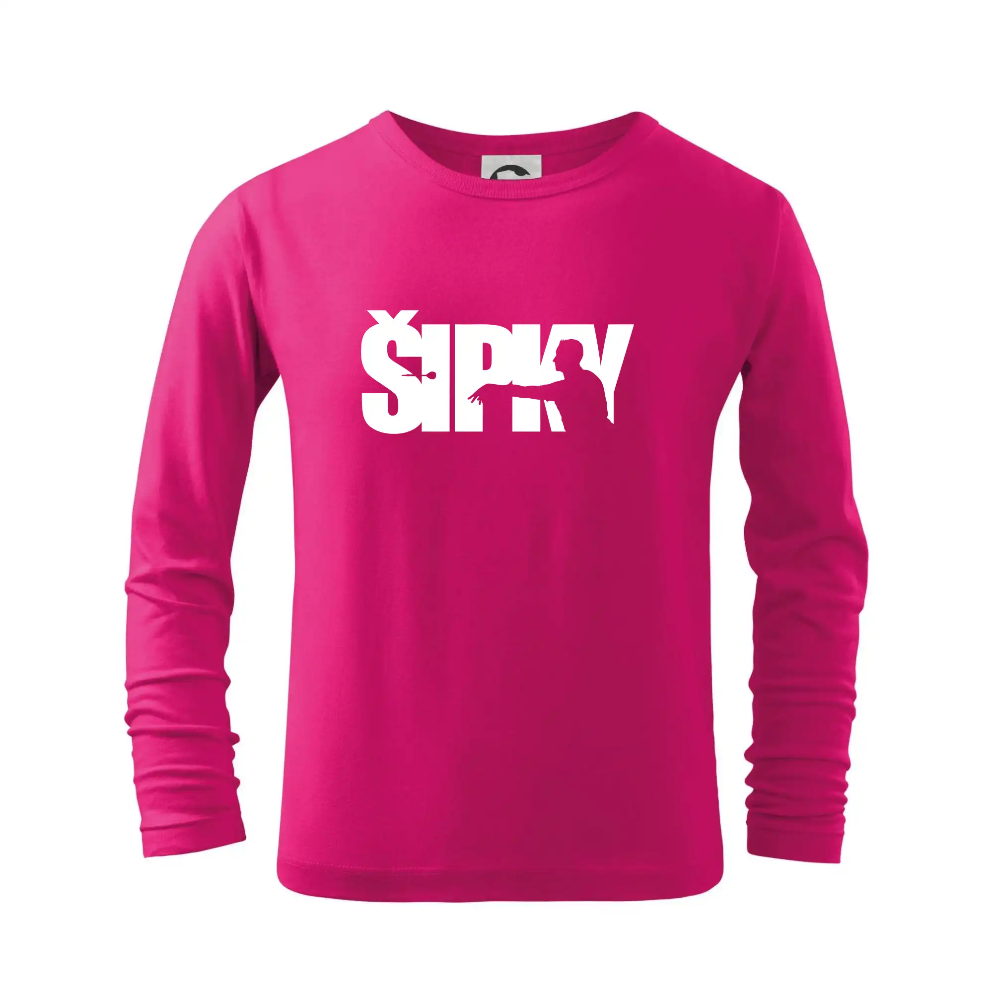 Tričko na šípky - Šípky - nápis so šípkarom - Tričko detské Long Sleeve
