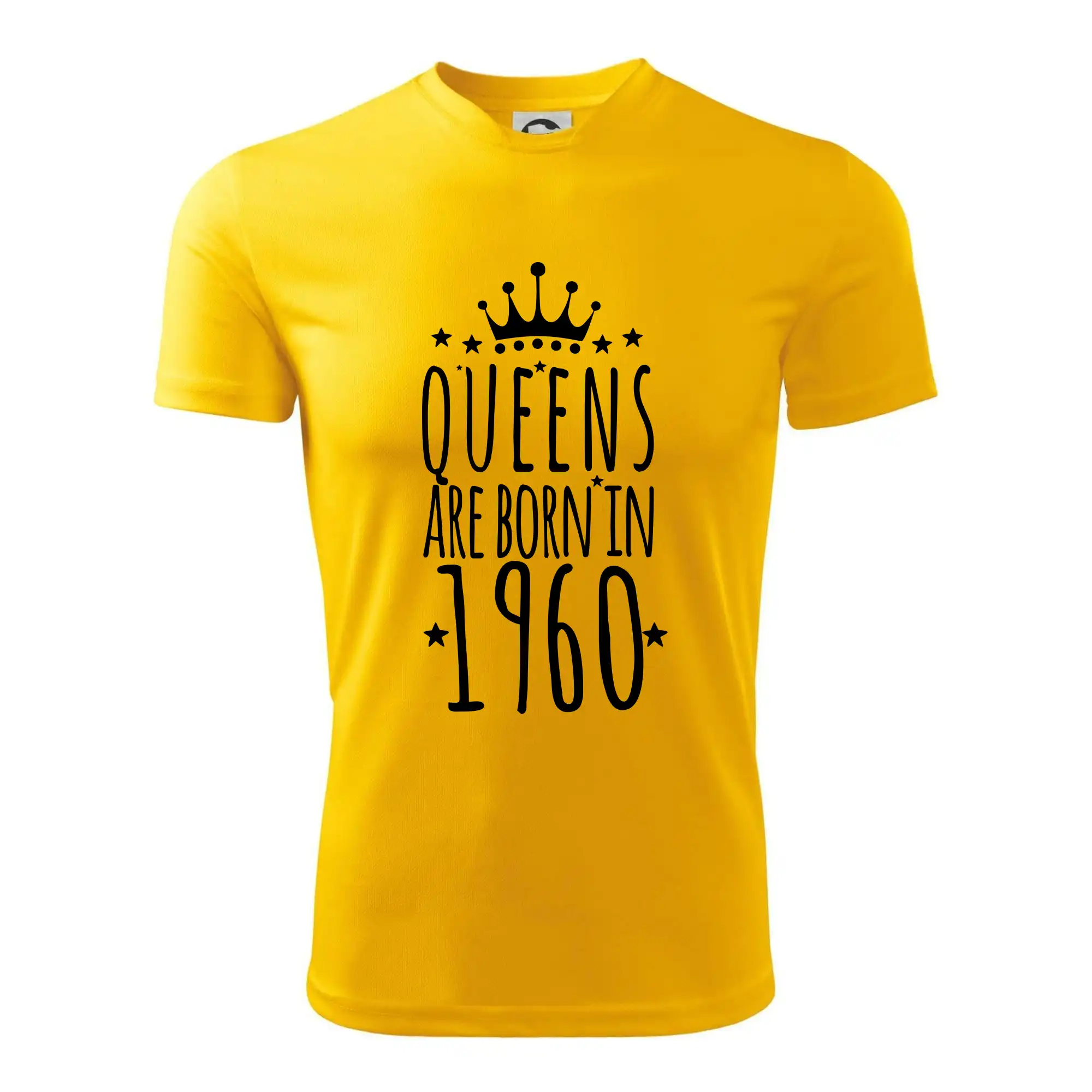 Trička s ročníkom 1960 - Queens are born in 1960 - Pánske tričko Fantasy športové