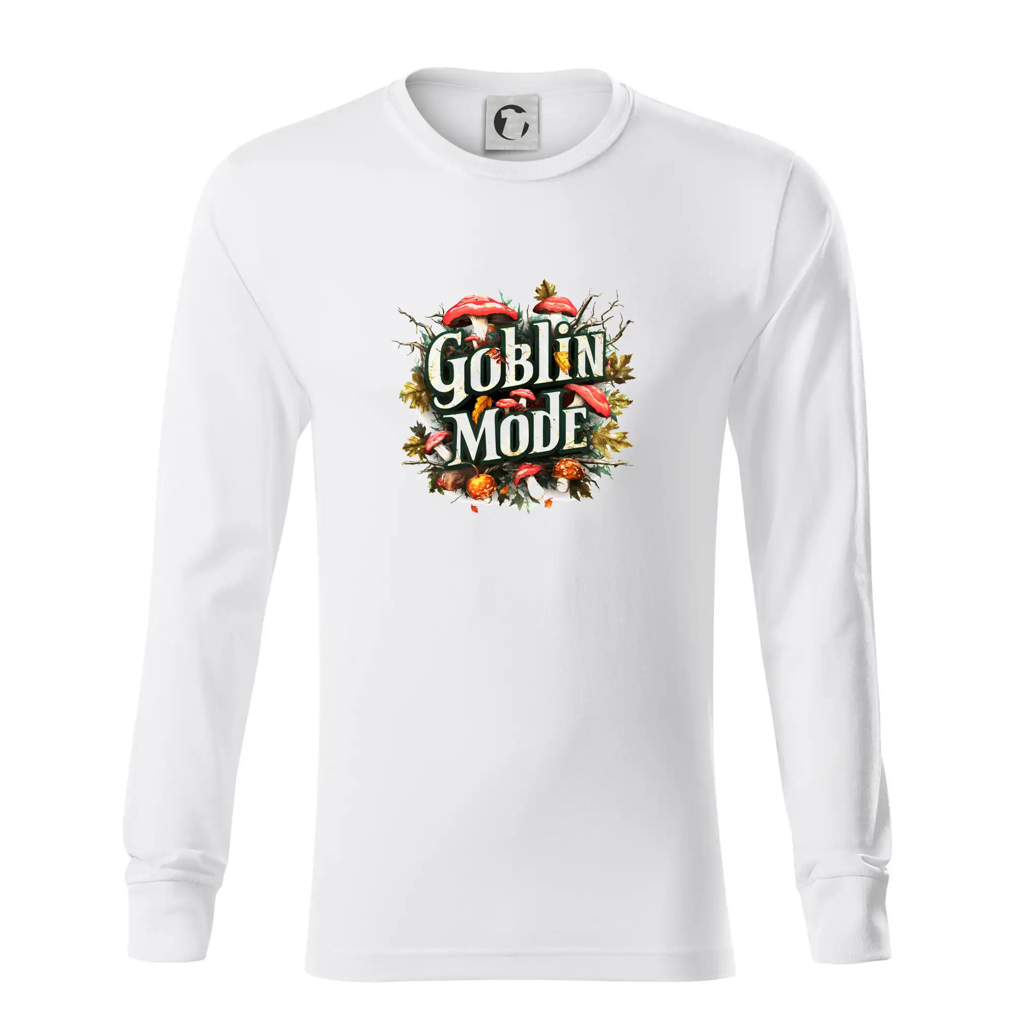 Tričká s motívmi ktoré frčia na internete - Goblincore Goblin Mode - Tričko s dlhým rukávom LS R05