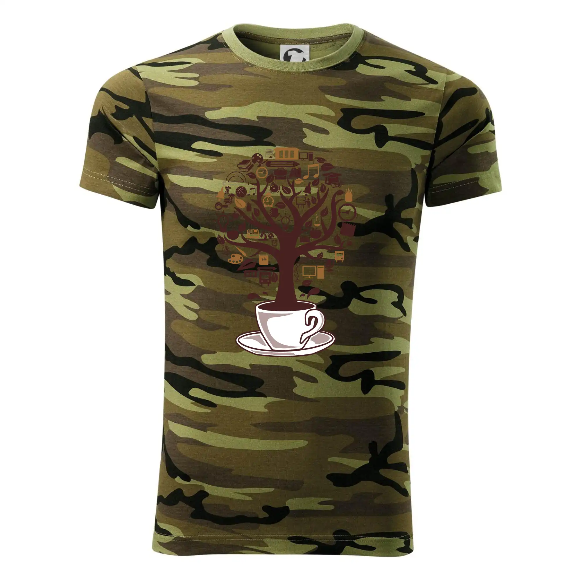 Coffee Tree parts from school icon