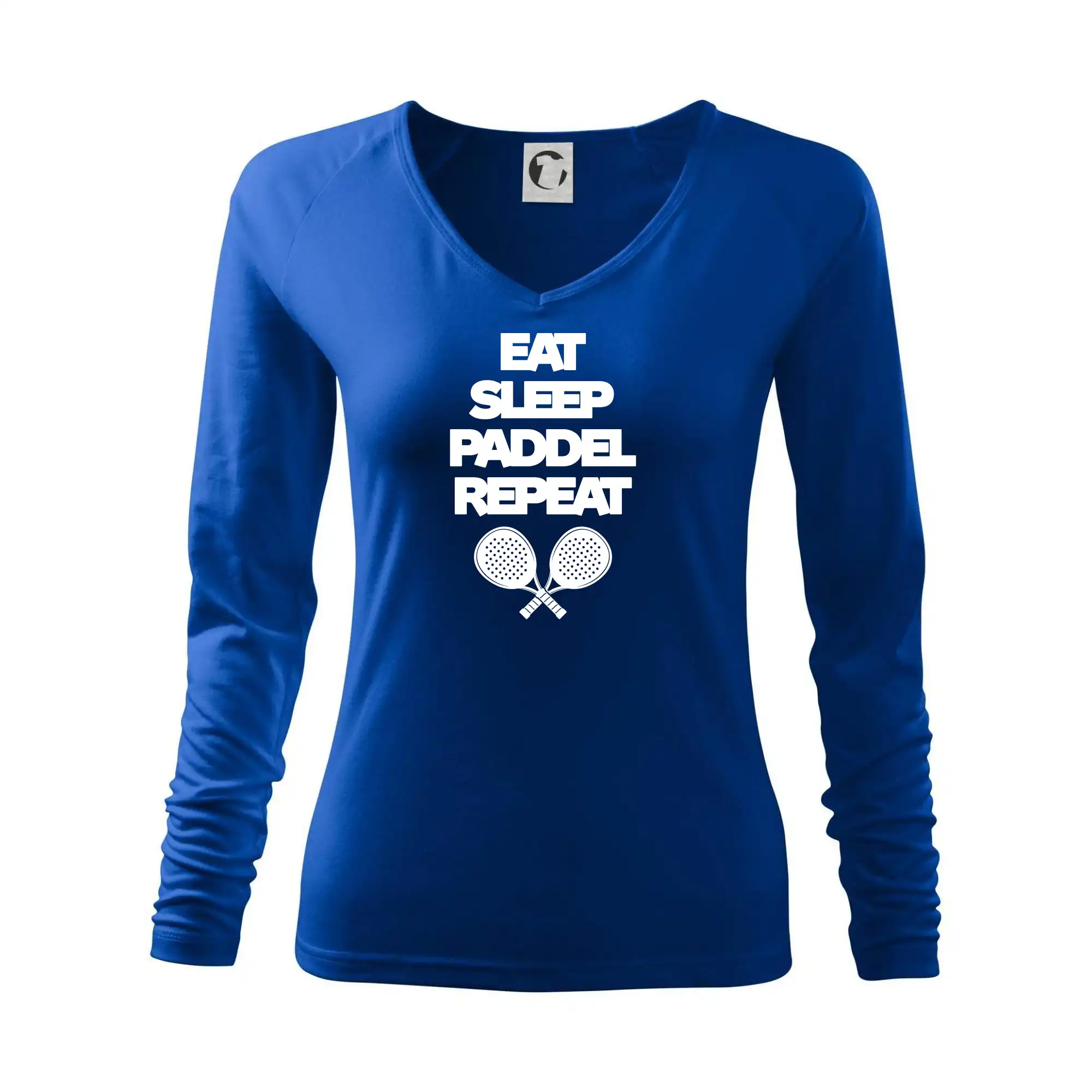 Eat sleep paddel repeat pod sebou