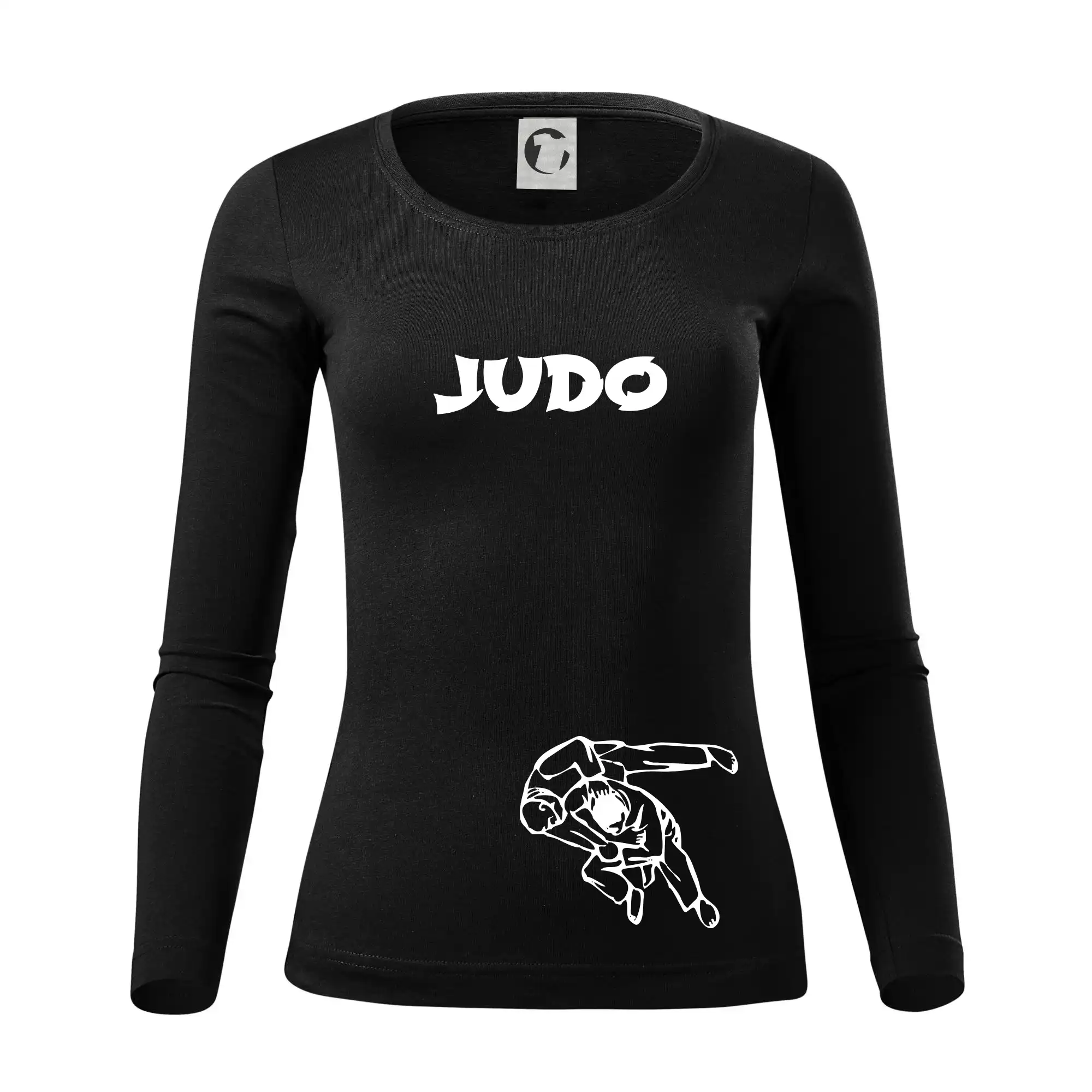 Judo nápis + postavy