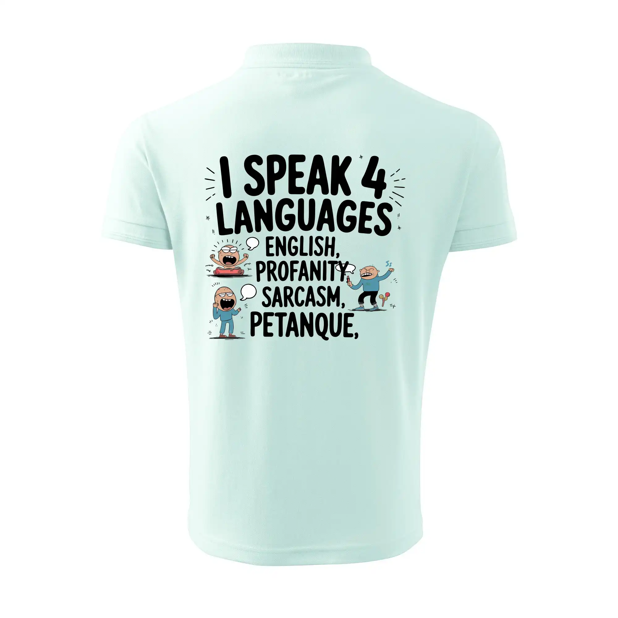 I speak 4 language - Petanque