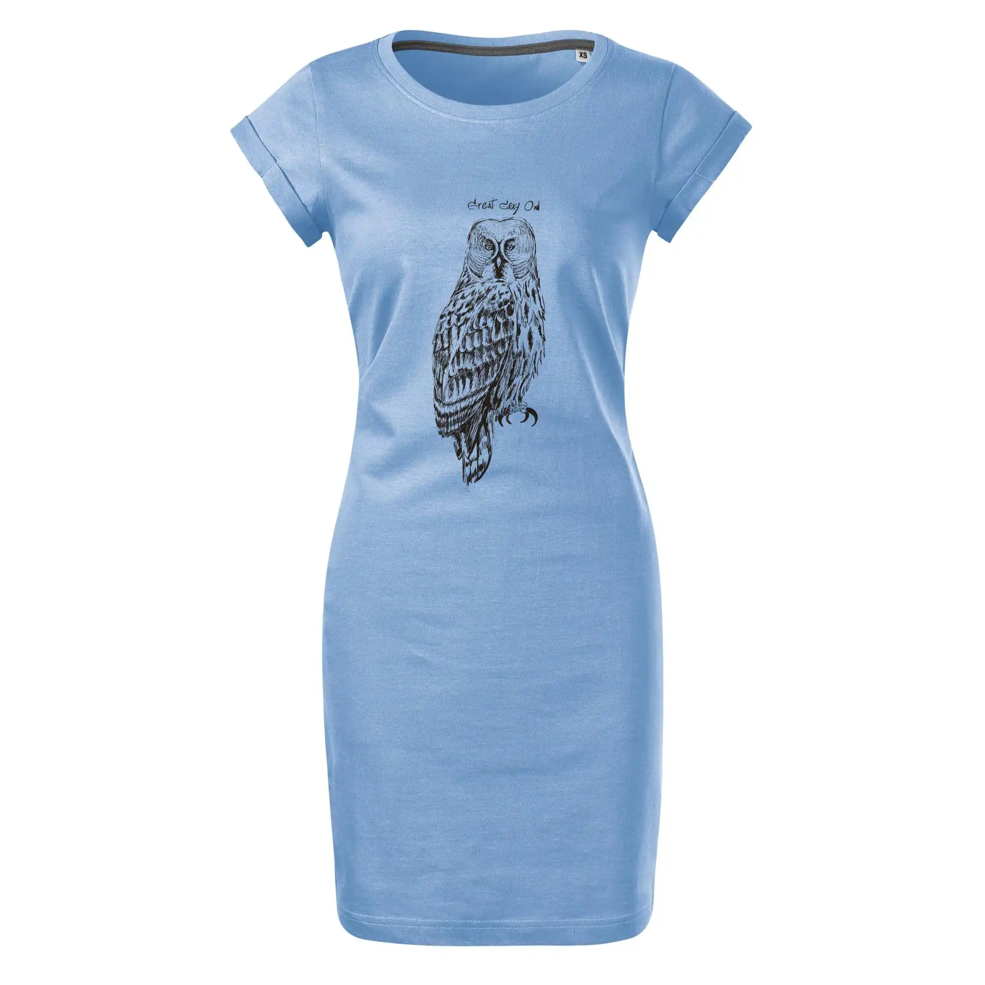 Puštík vousatý great gray owl