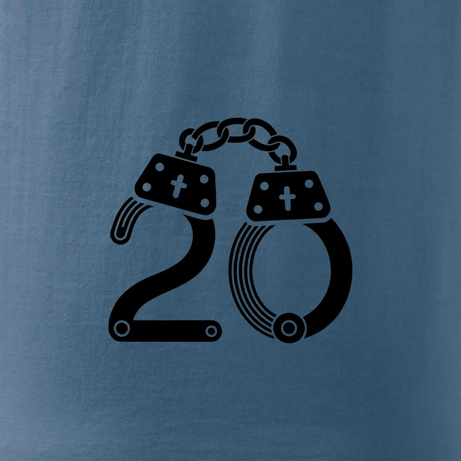 Narozeninové tričko pro policajta - pouta 20