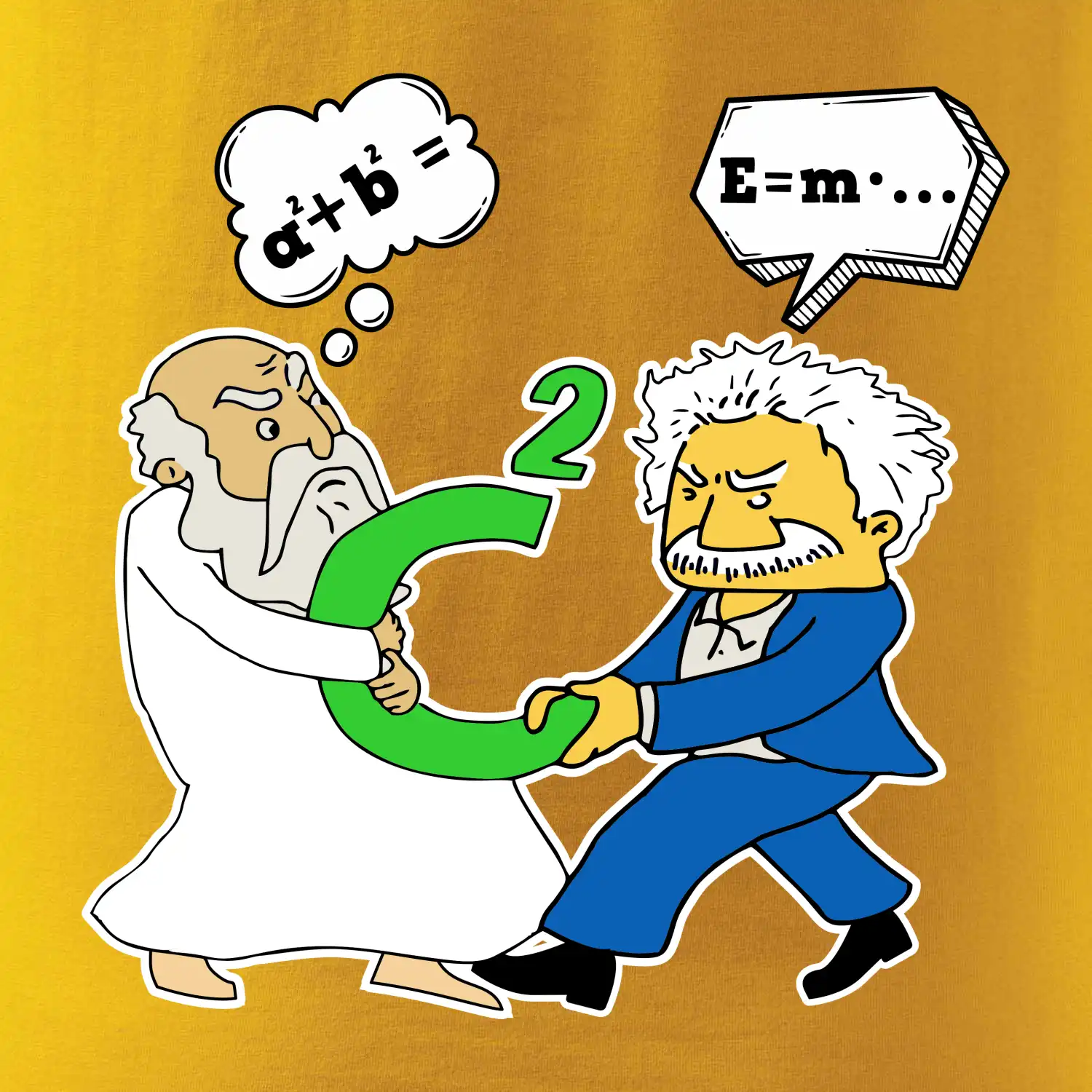 Pythagoras a Albert boj o C