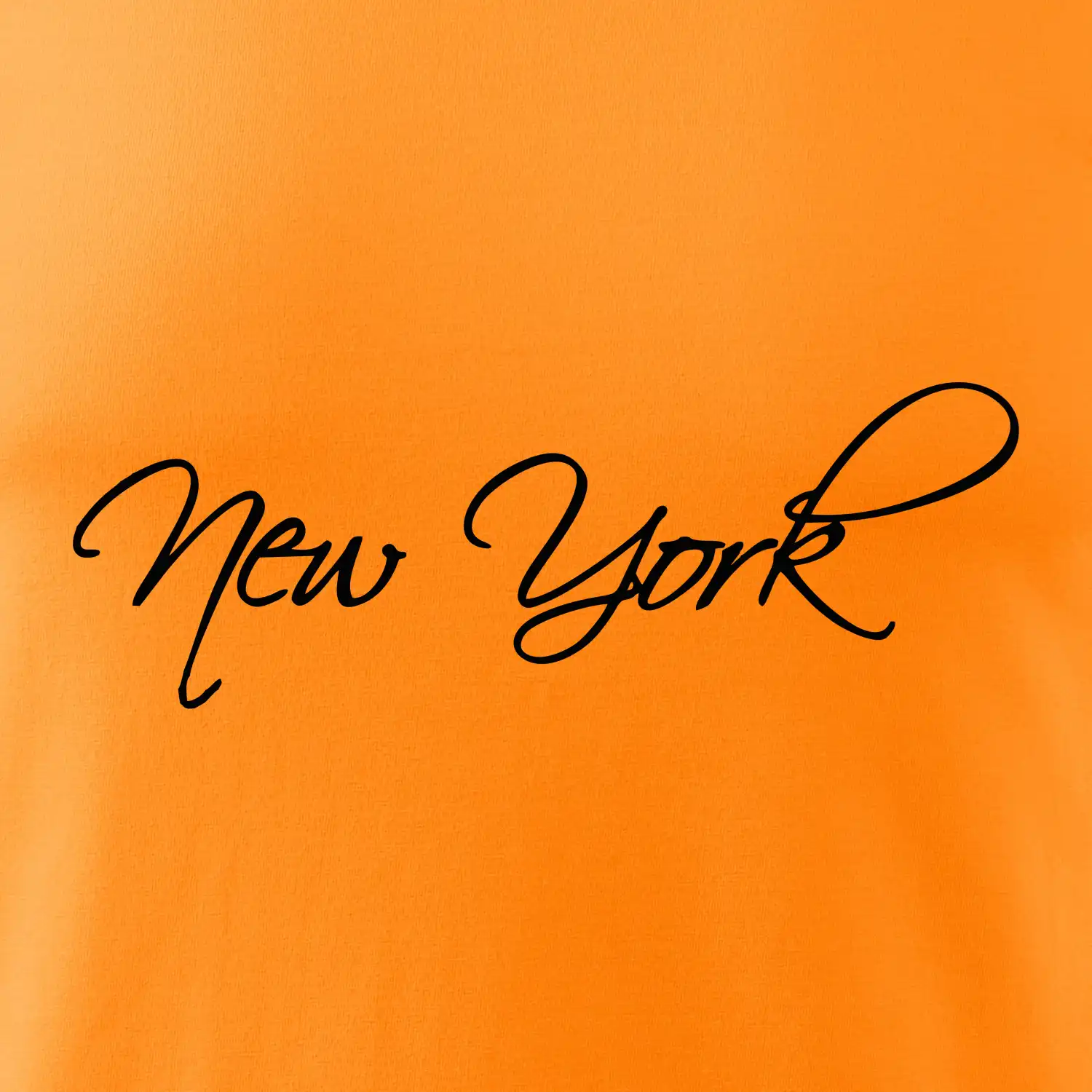 New York nápis psacím