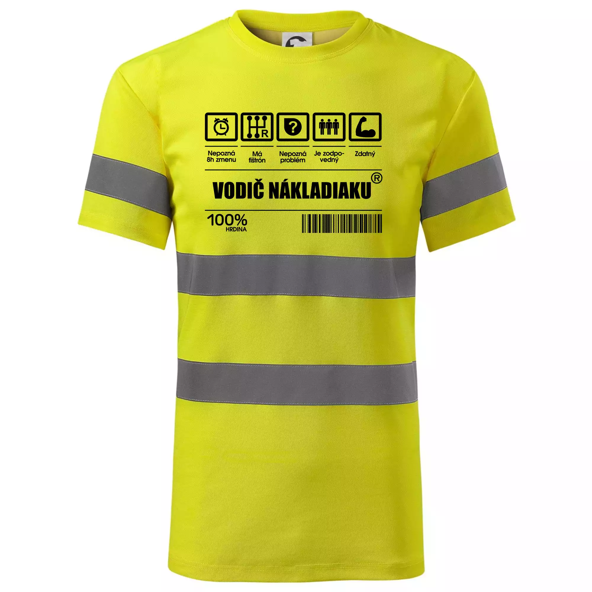 Čiarový kód - Vodič nákladiaku