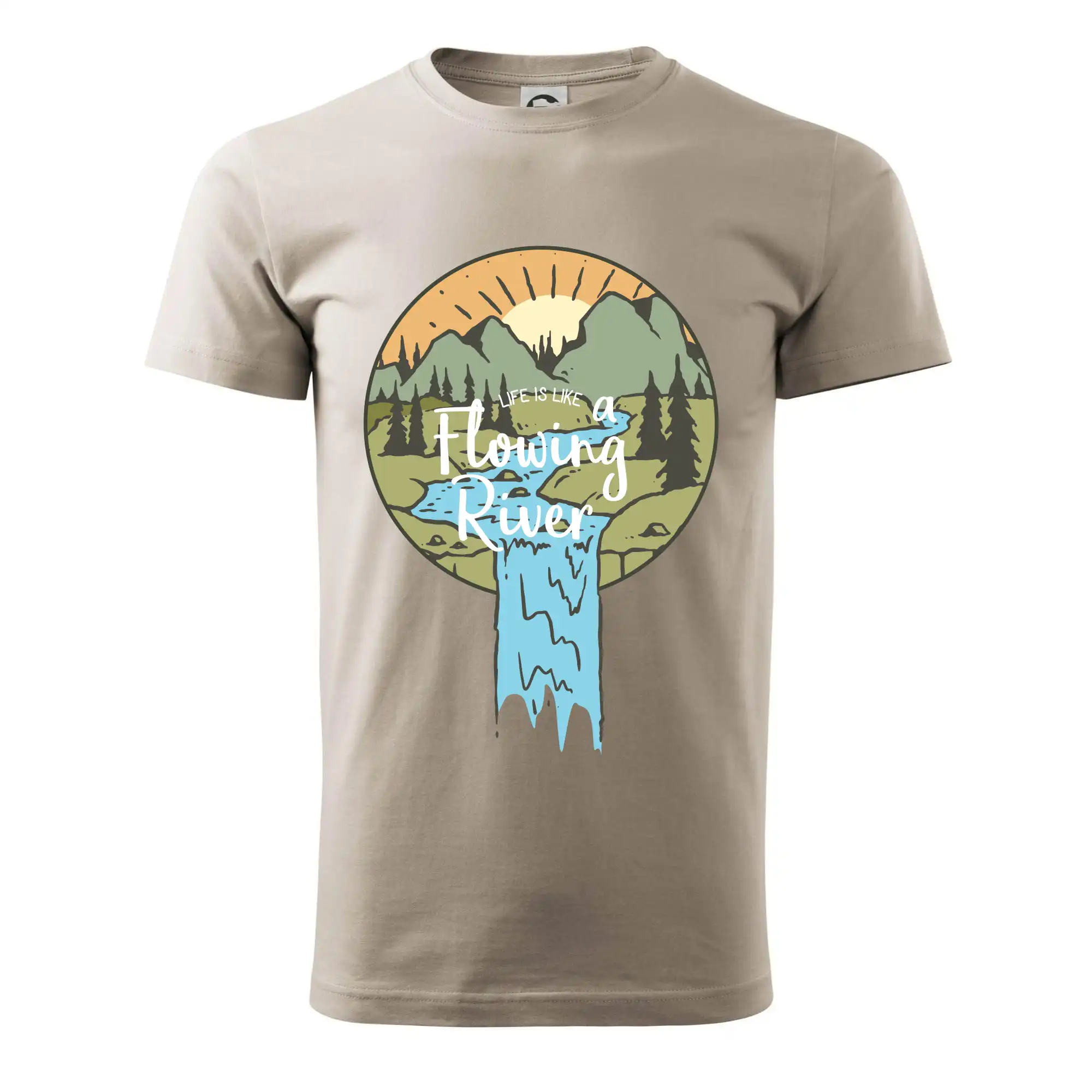 Life is like a Flowing river