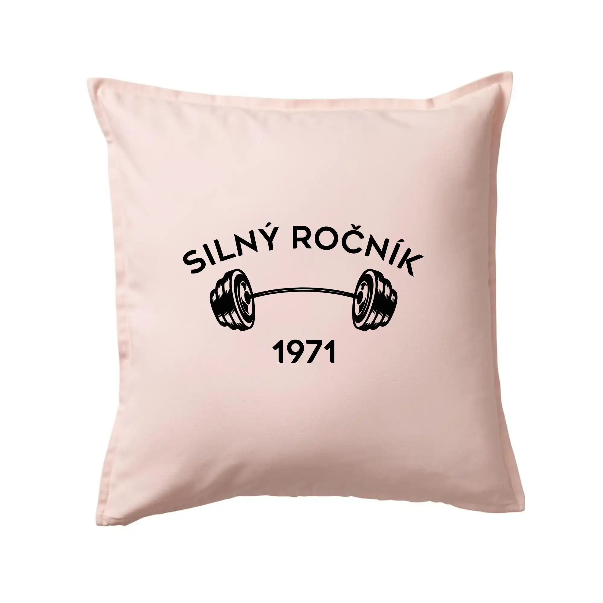 Trička s ročníkom 1971 - Silný ročník - Letopočet 1971 - Vankúš 50x50