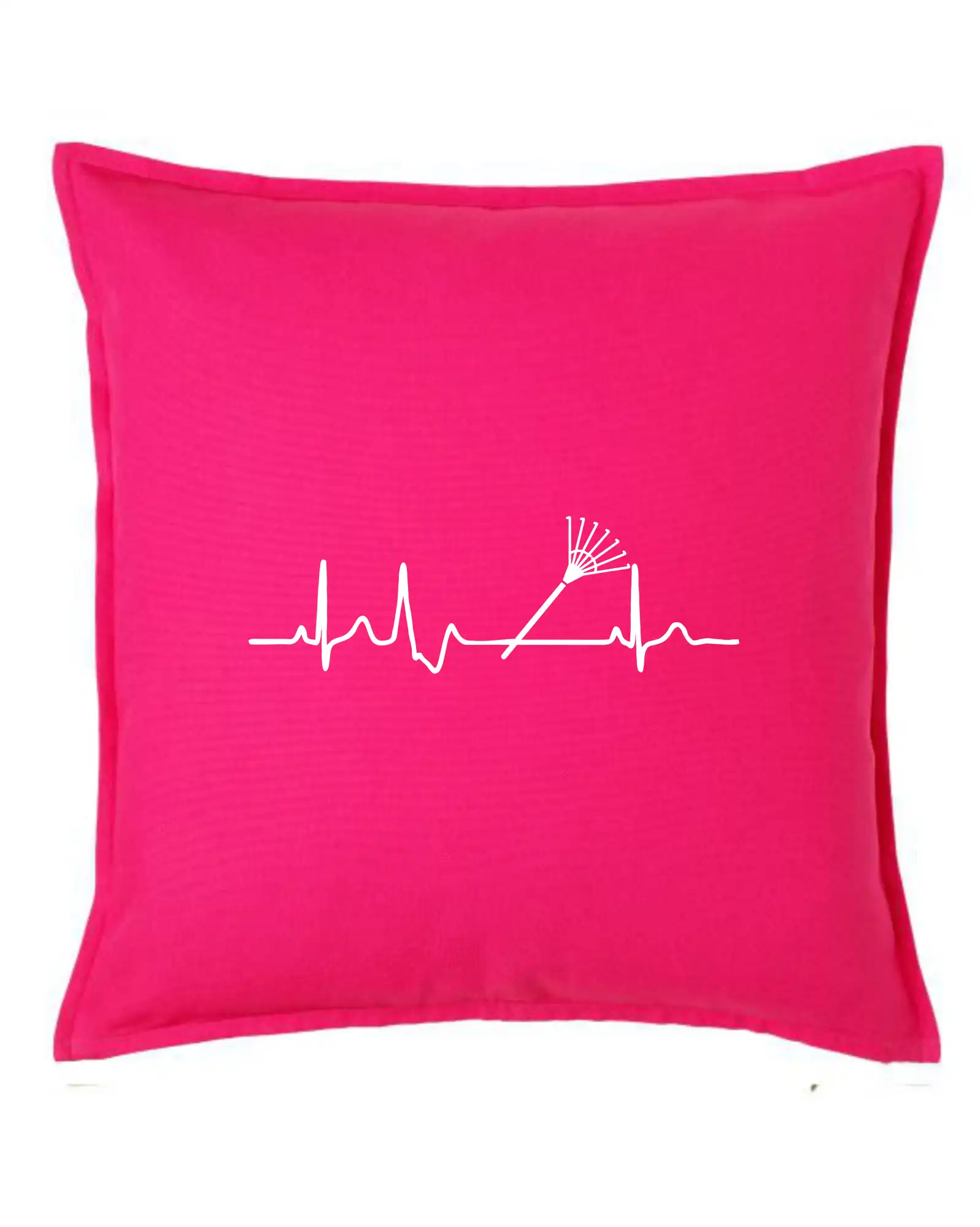 Tričká na chalupu - EKG záhrada - hrable - Vankúš 50x50