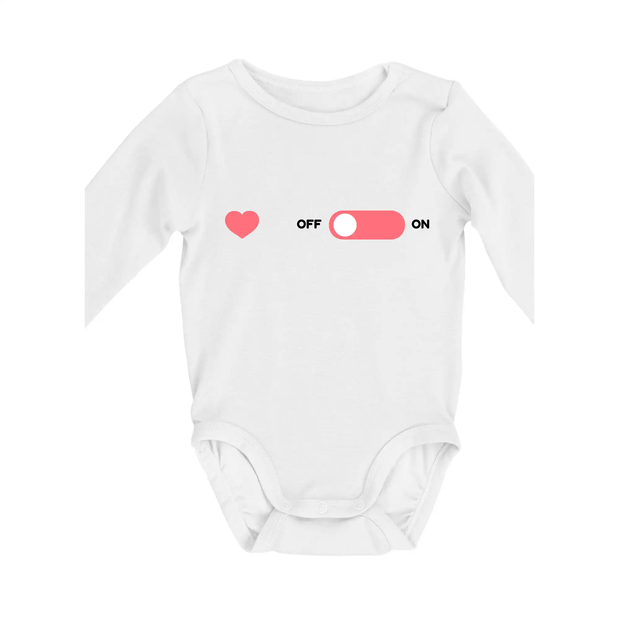 Tričká pre zamilovaných - Love OFF - Body dojčenské s dlhým rukávom