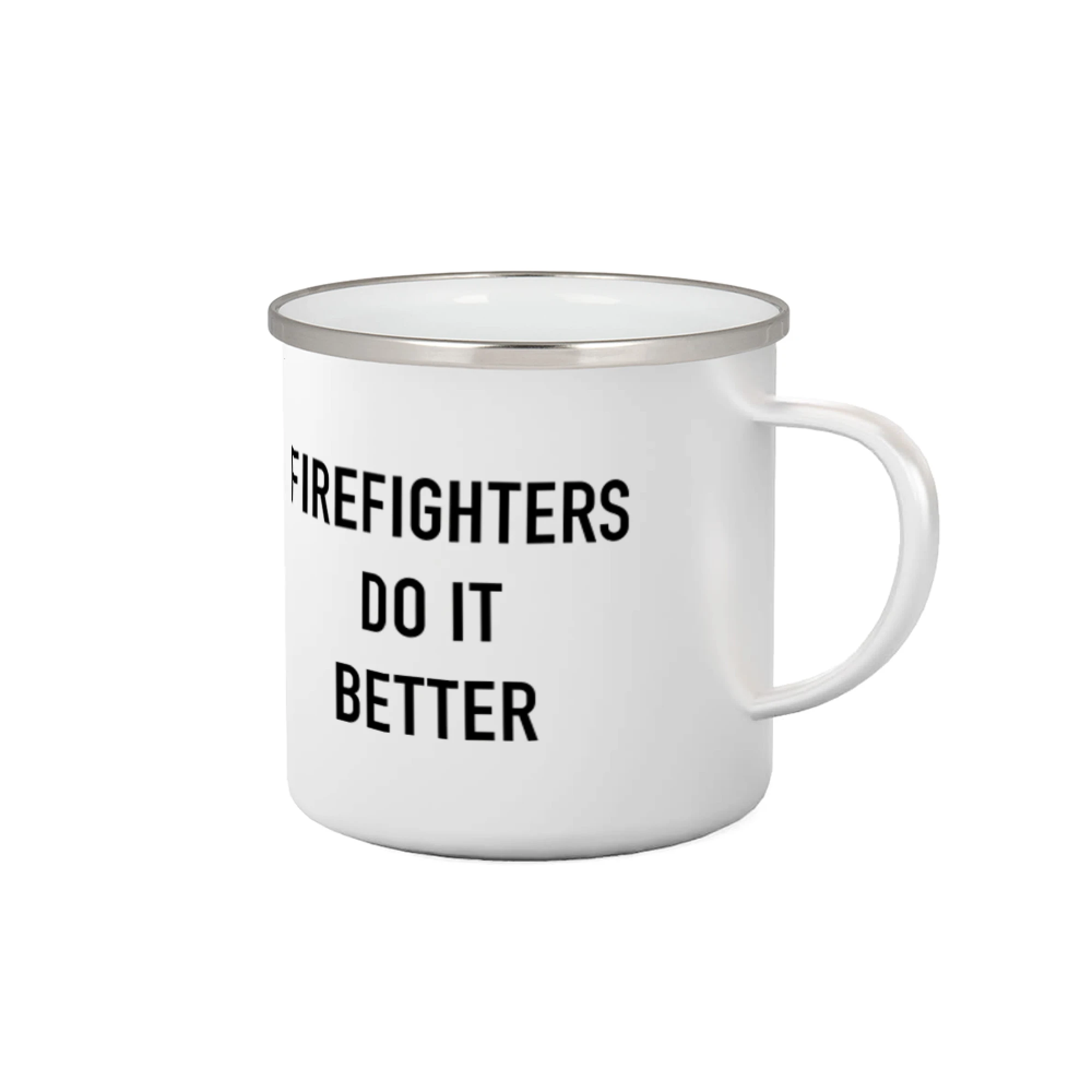 Originálne tričká pre hasičov - Firefighters Do It Better - Plecháčik