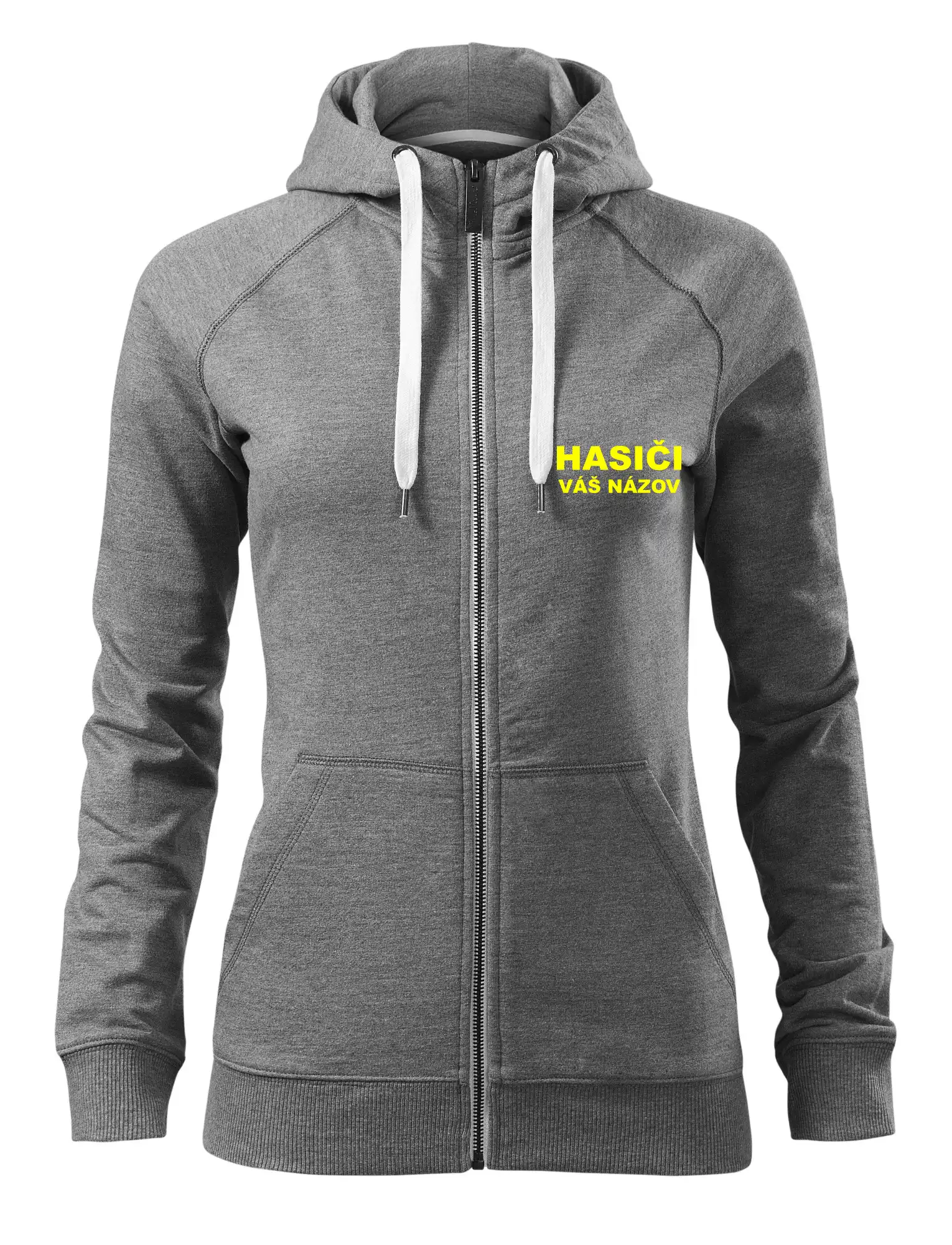 Originálne tričká pre hasičov - Hasiči - žltý nápis - váš názov zboru - Voyage 451 - 100% bavlna