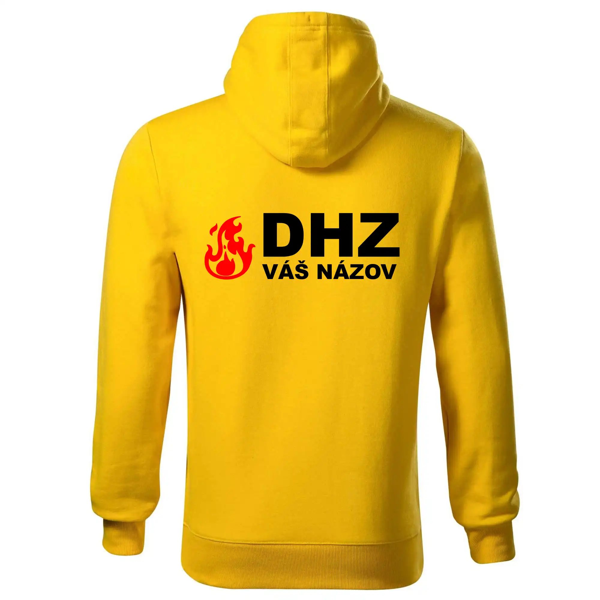 DHZ (oheň, firesport, názov sboru - vlastný nápis)