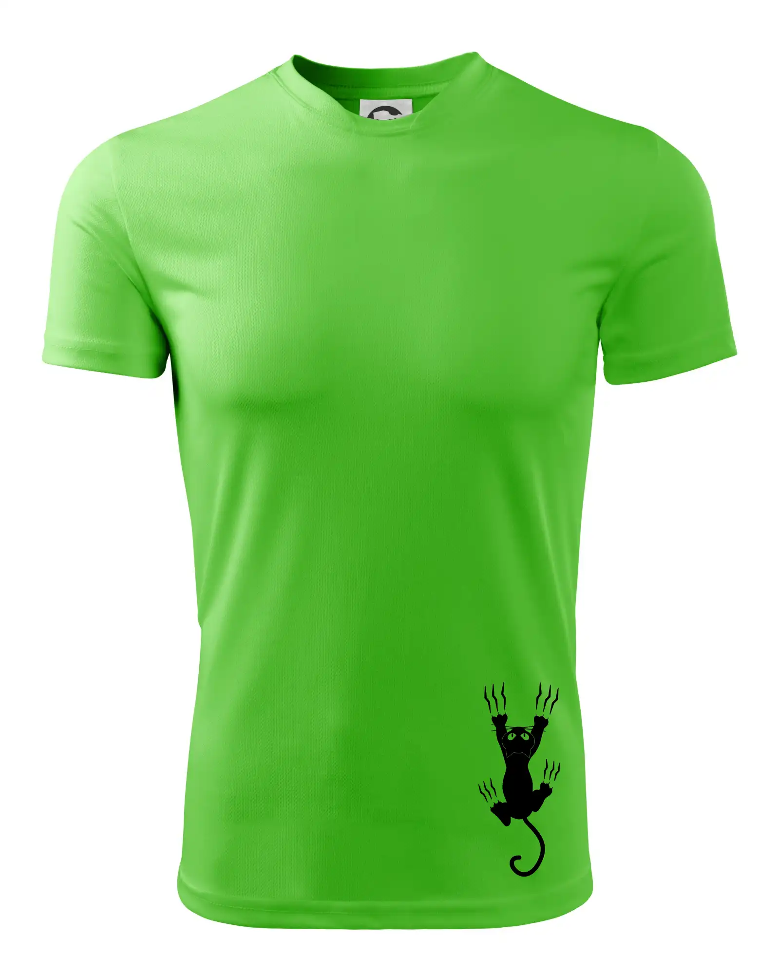 Vtipná tričká s mačkou - Mačka visiaca - Detské tričko športové