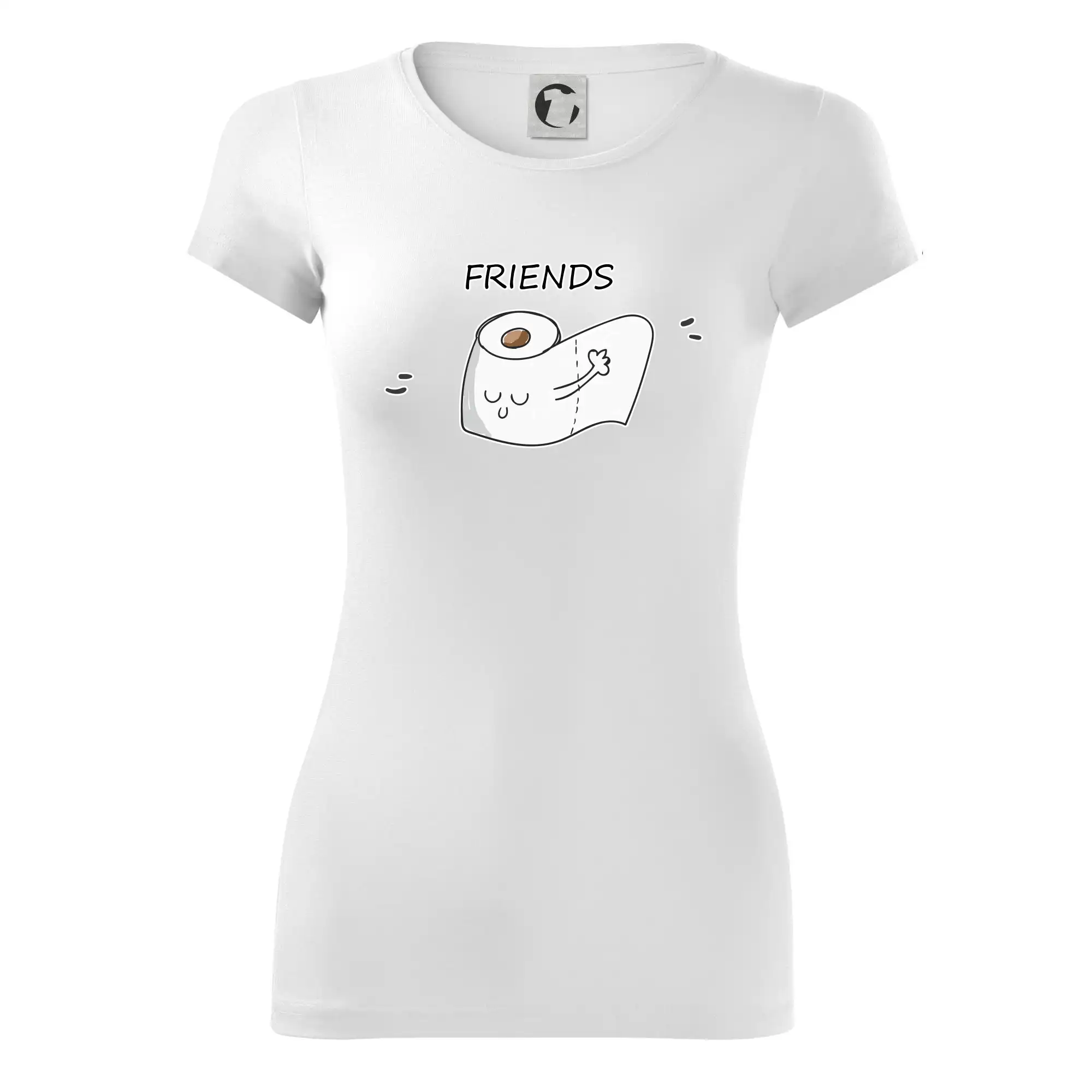BFF tričká pre najlepšie kamarátov - Best Friends WC - Dámske tričko Glance - Priliehavejší strih