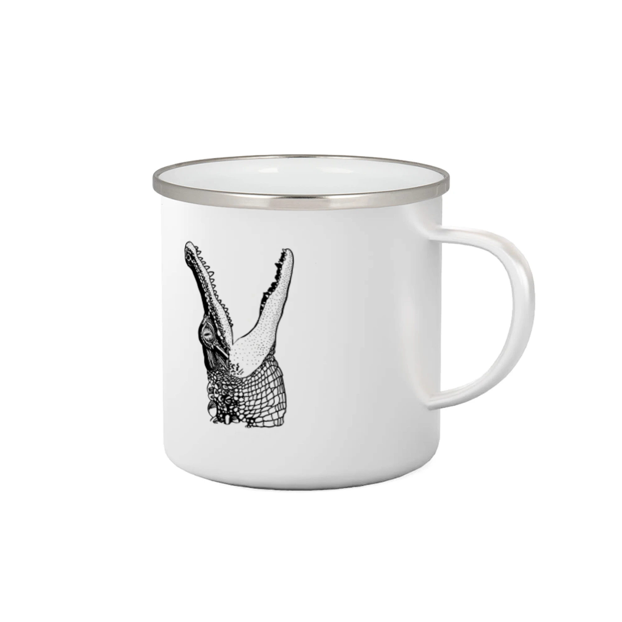 Tričká so zvieratami - Krokodíl kreslený  (Pecka design) - Plecháčik