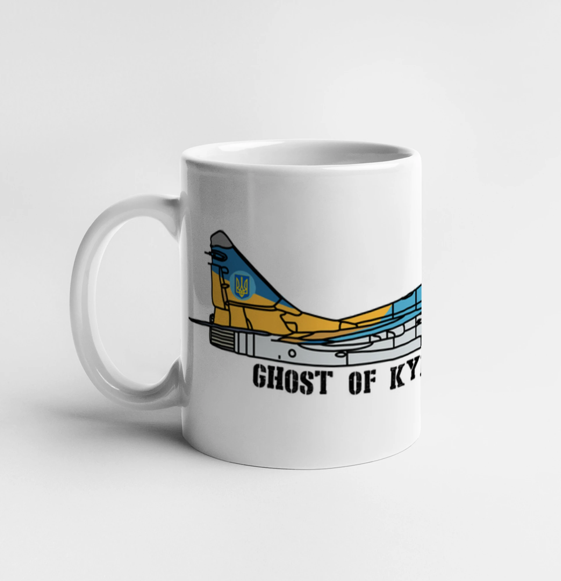 Mig 29 Fulcrum Blue-Yellow - Ghost of Kyiv