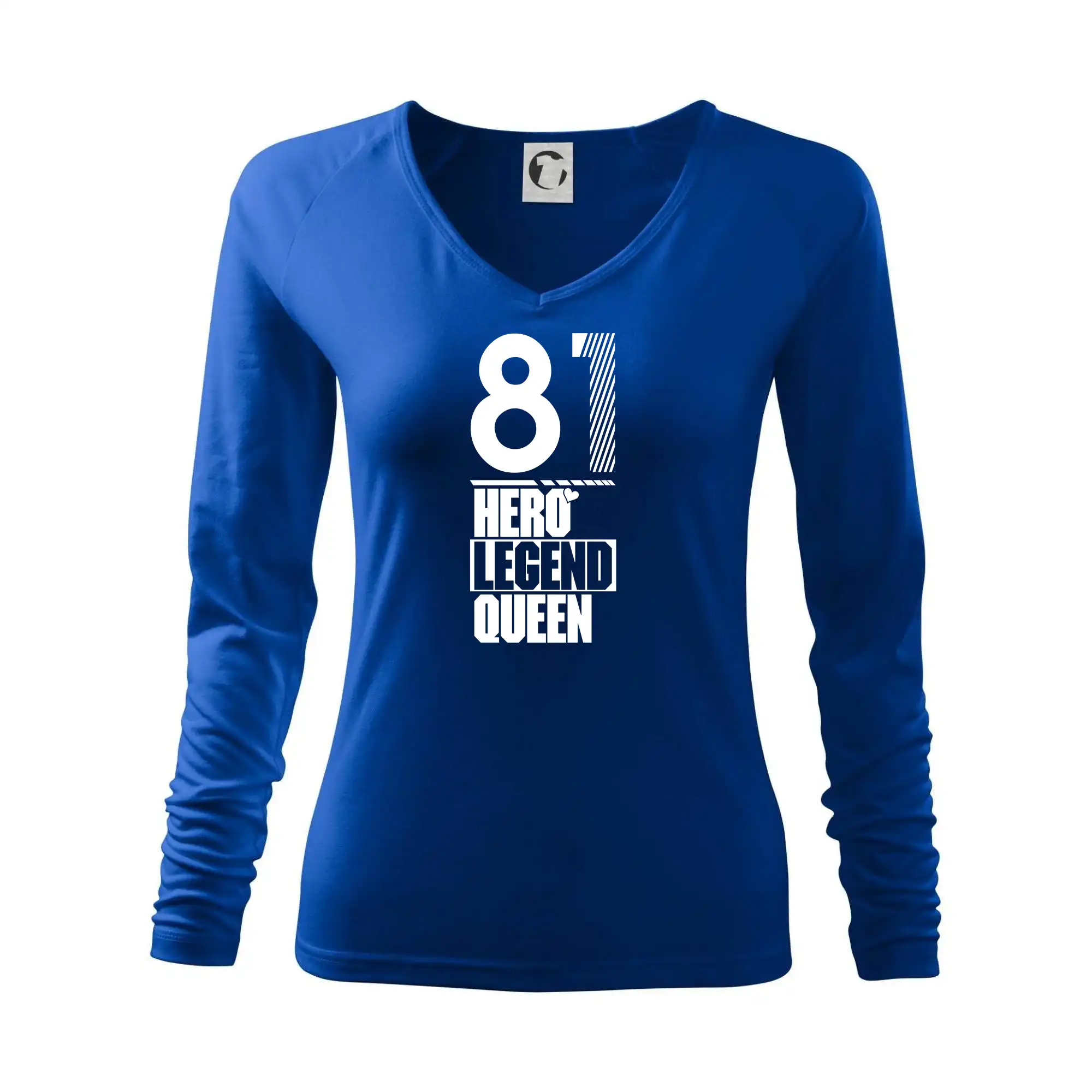Narodeninové tričká pre hrdinov - Hero, Legend, Queen 1981 - Tričko dámske Elegance