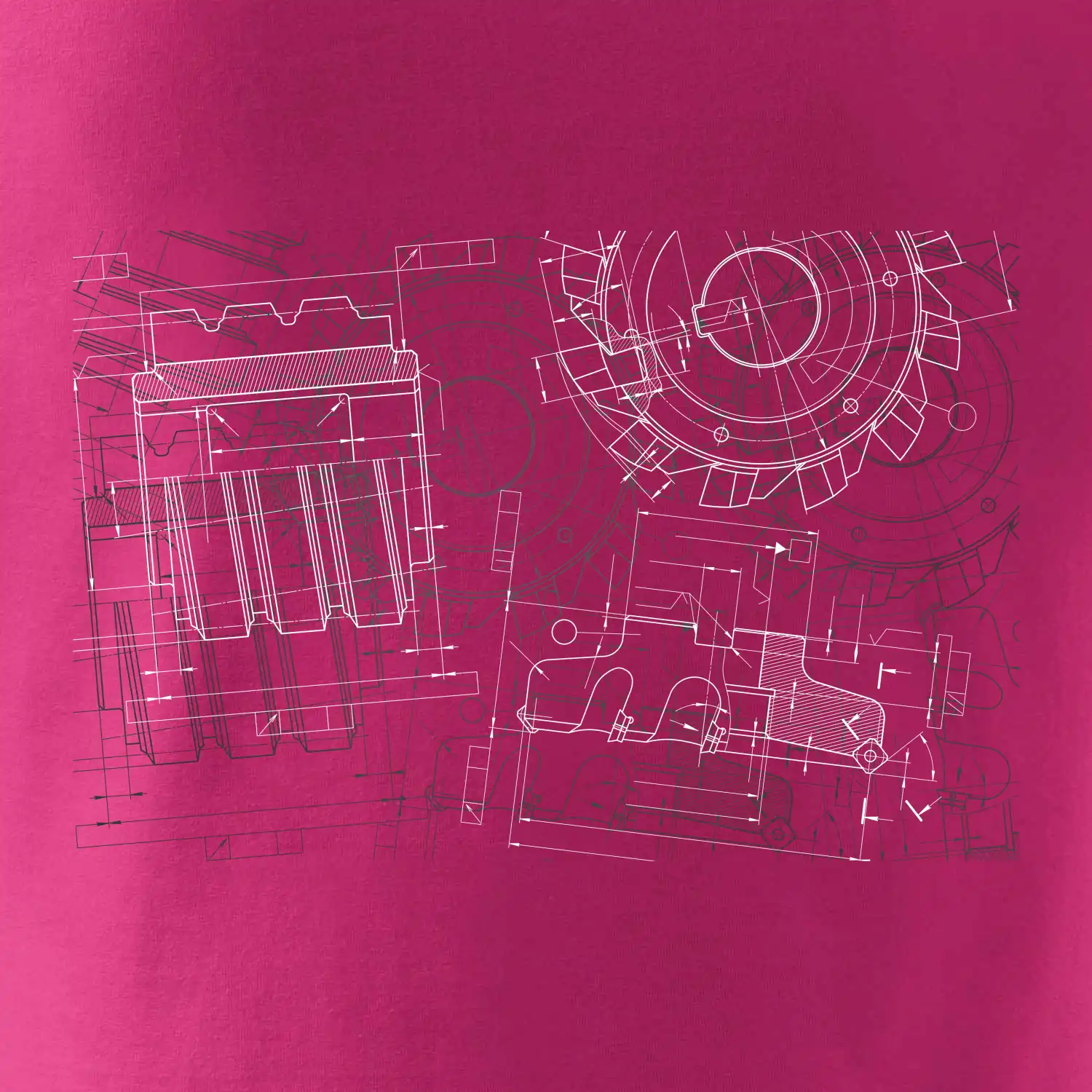 Technické výkresy - frézky