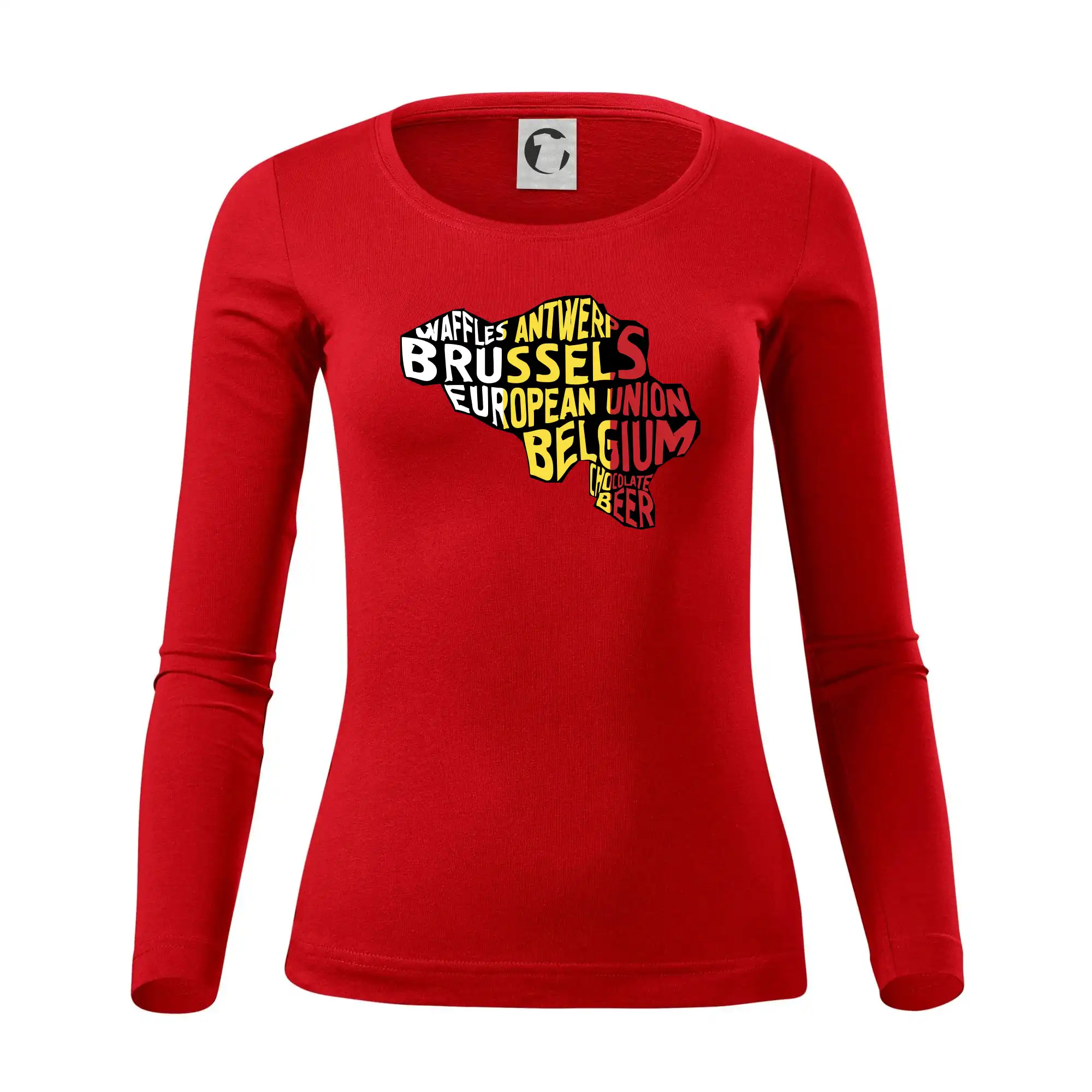 Mapy - názvy měst - Belgie