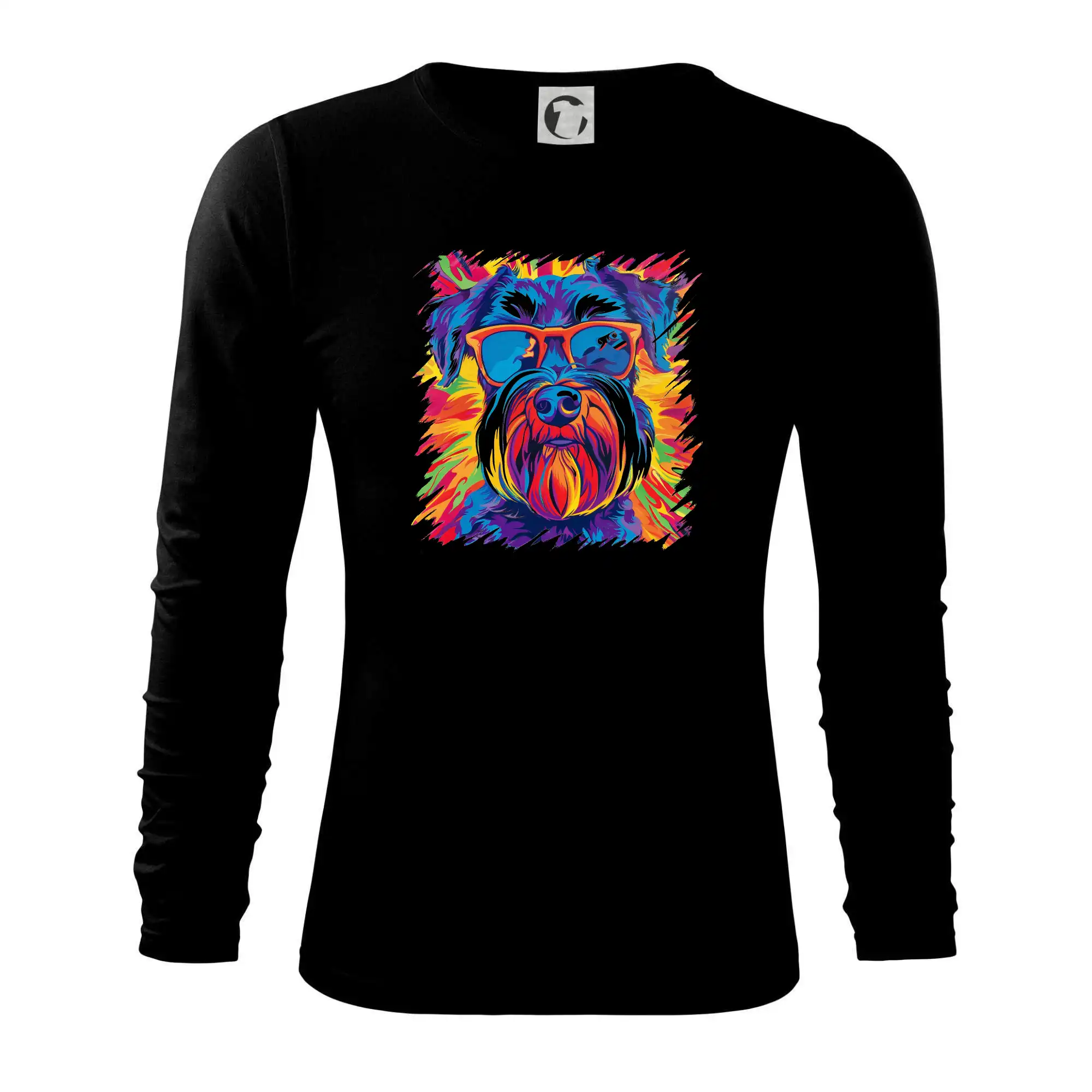 Knírač barevný styl 70s