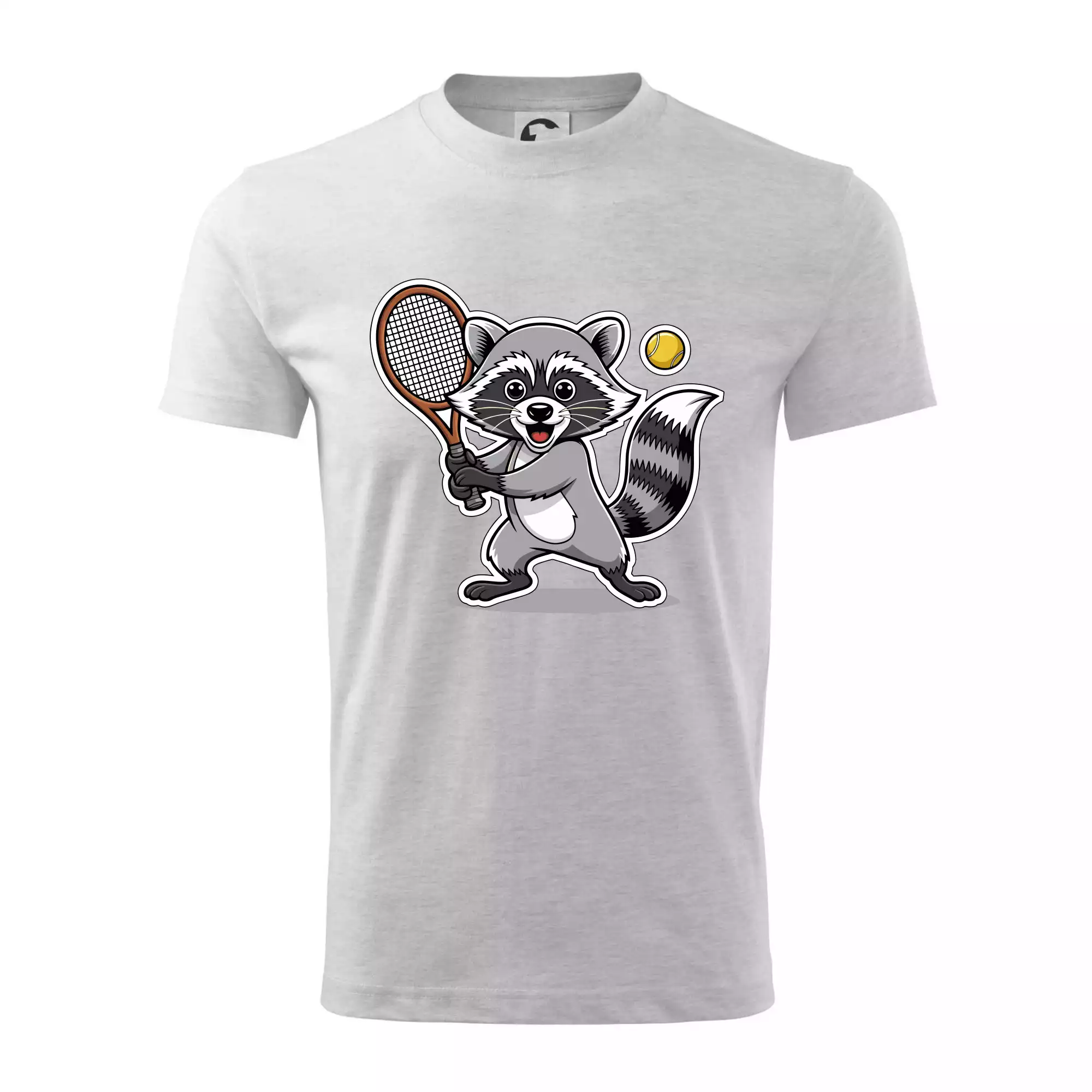 Mýval hraje tenis kreslený