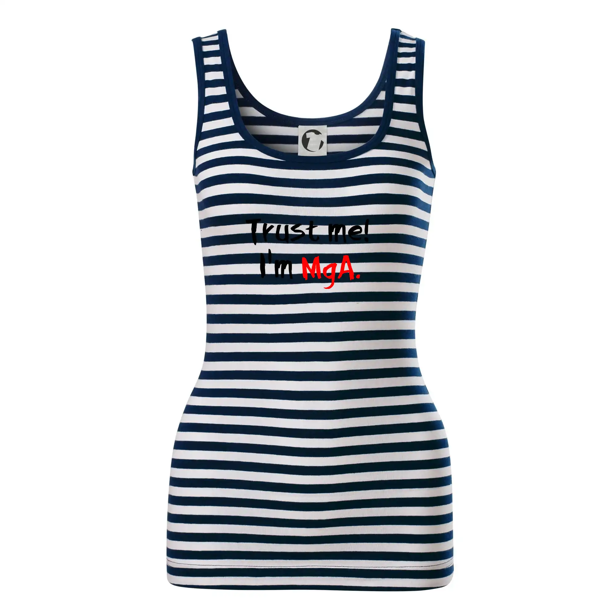 Tričká na ukončenie štúdia - Trust me I´m  MgA. / Ver mi som MgA. - Sailor tielko na vodu
