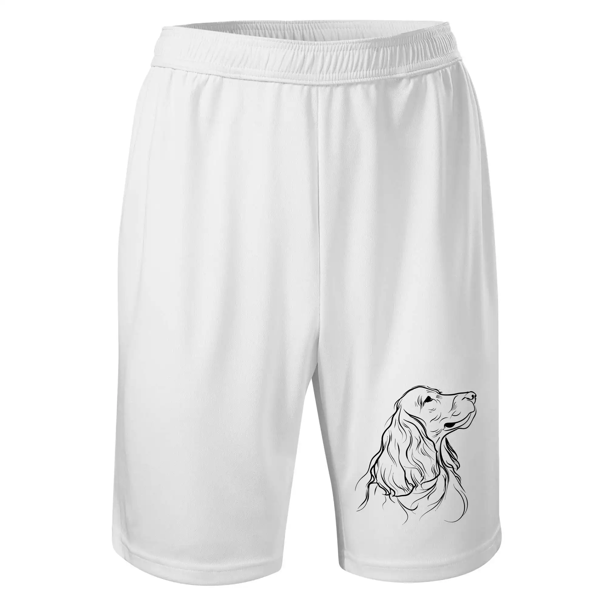 Anglický kokršpaněl černá kresba