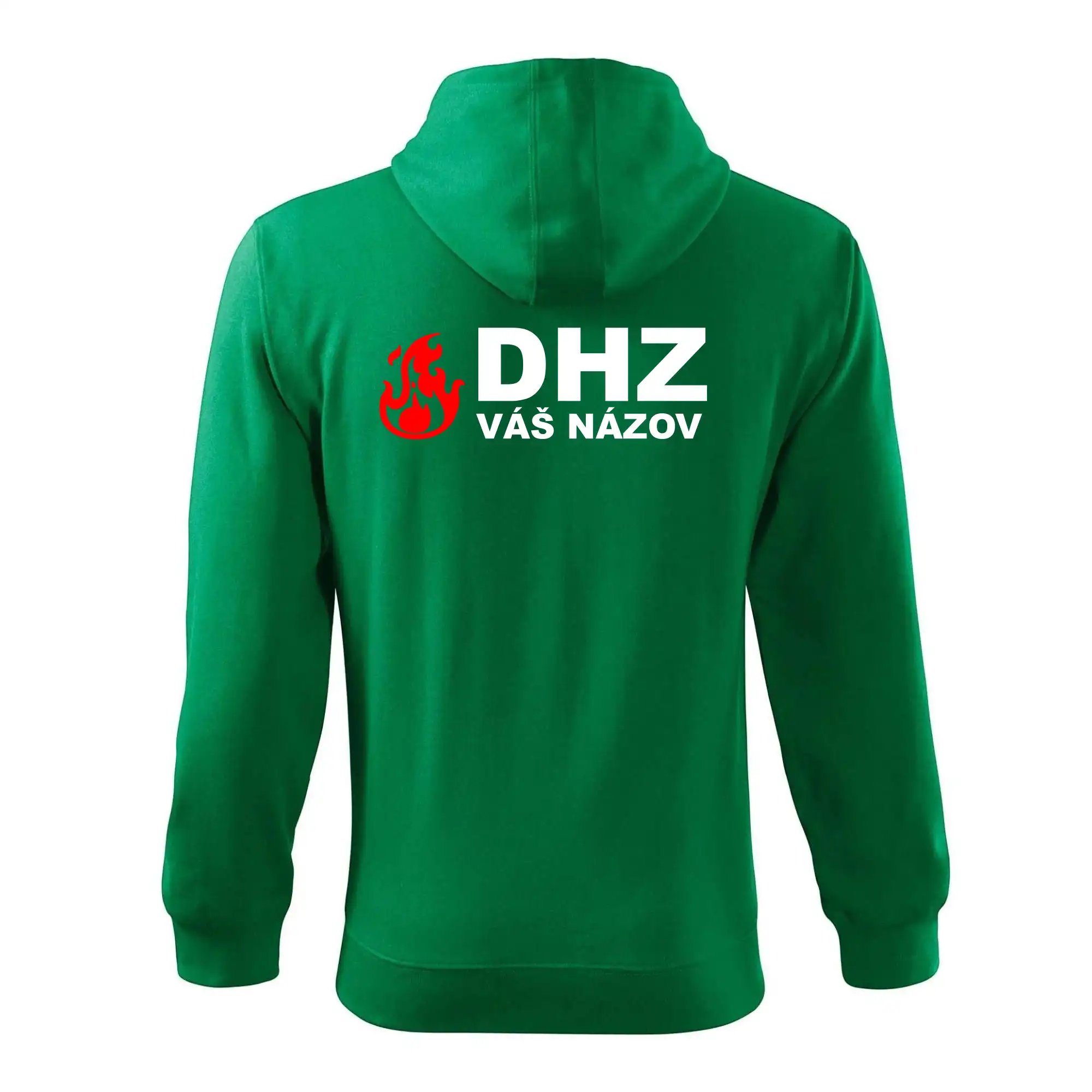 DHZ (oheň, firesport, názov sboru - vlastný nápis)