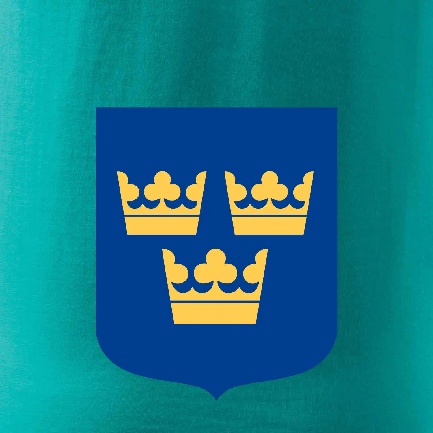 Švédský znak tři korunky velký