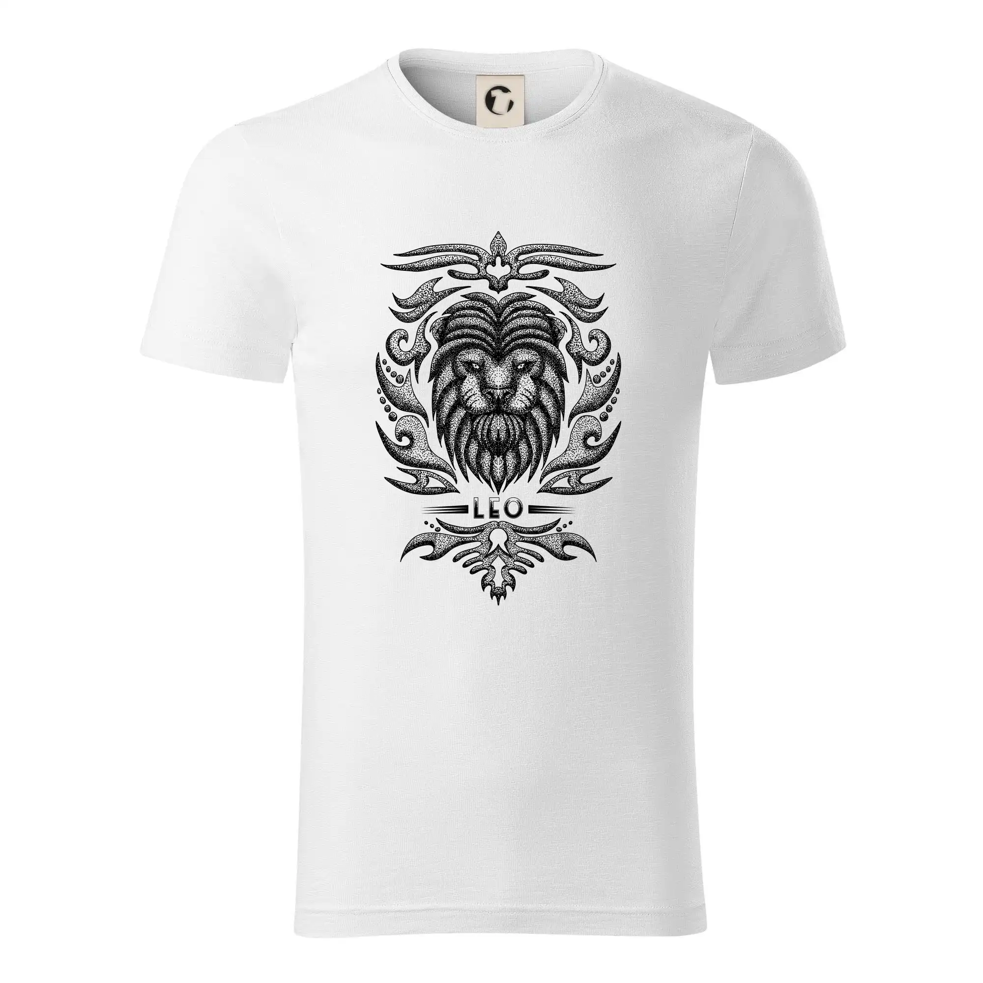 Tričká s levom - Leo - vintage - Tričko z organickej bavlny