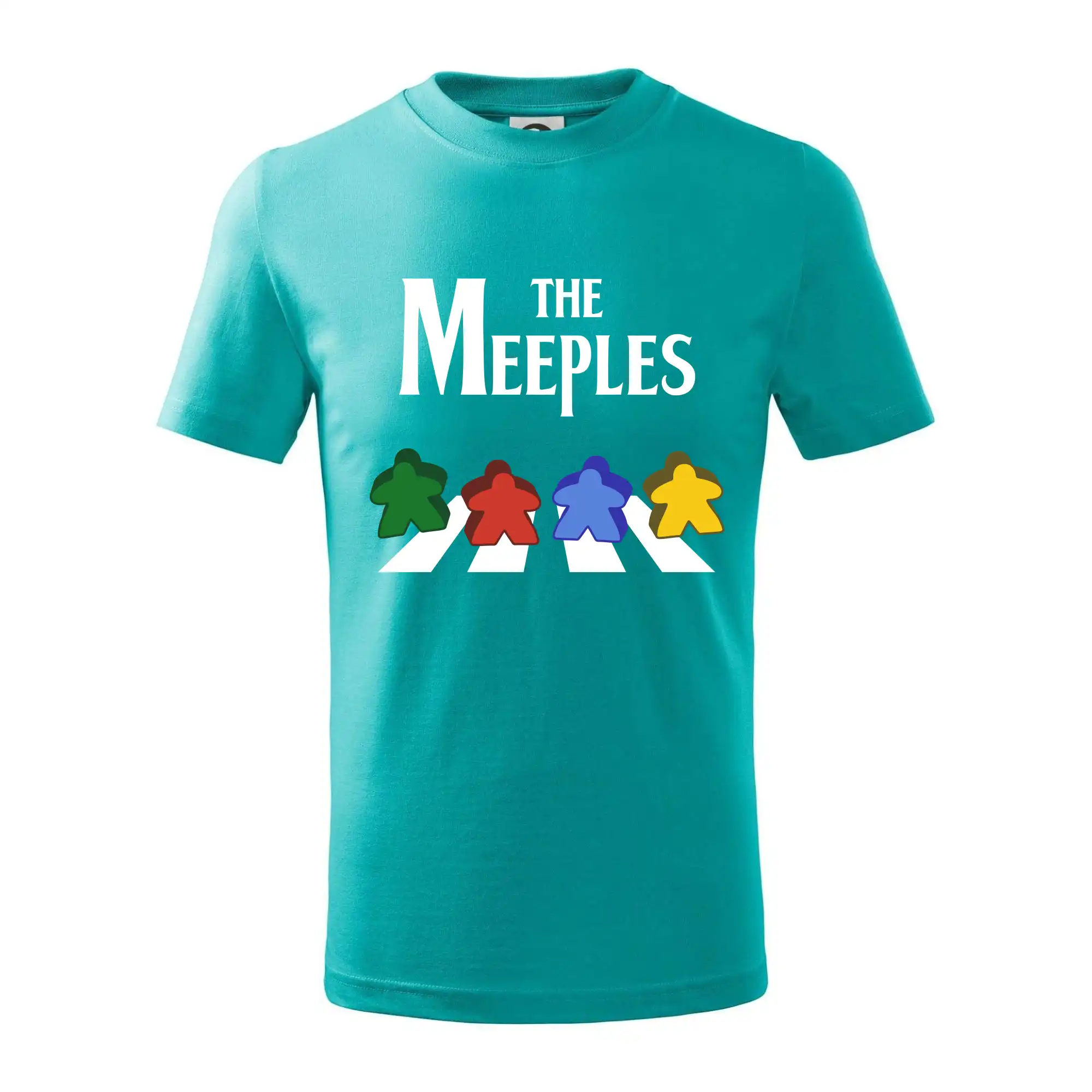 Tričká a mikiny so spoločenskými hrami  - The Meeples - Tričko detské bavlnené