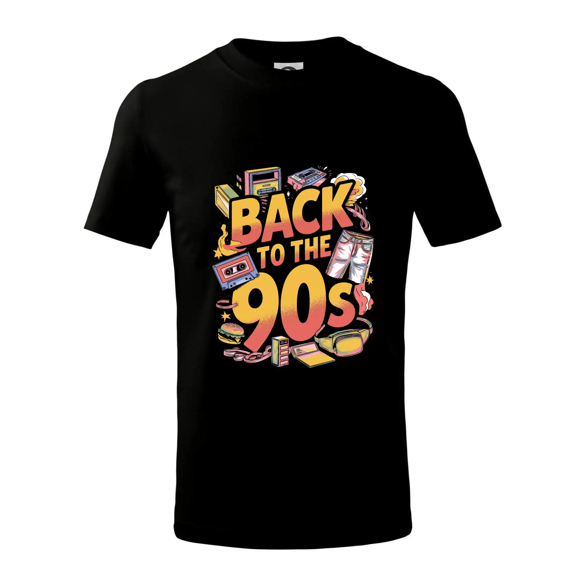 Hudobné tričká - Back to 90s - spomienky - Tričko detské bavlnené